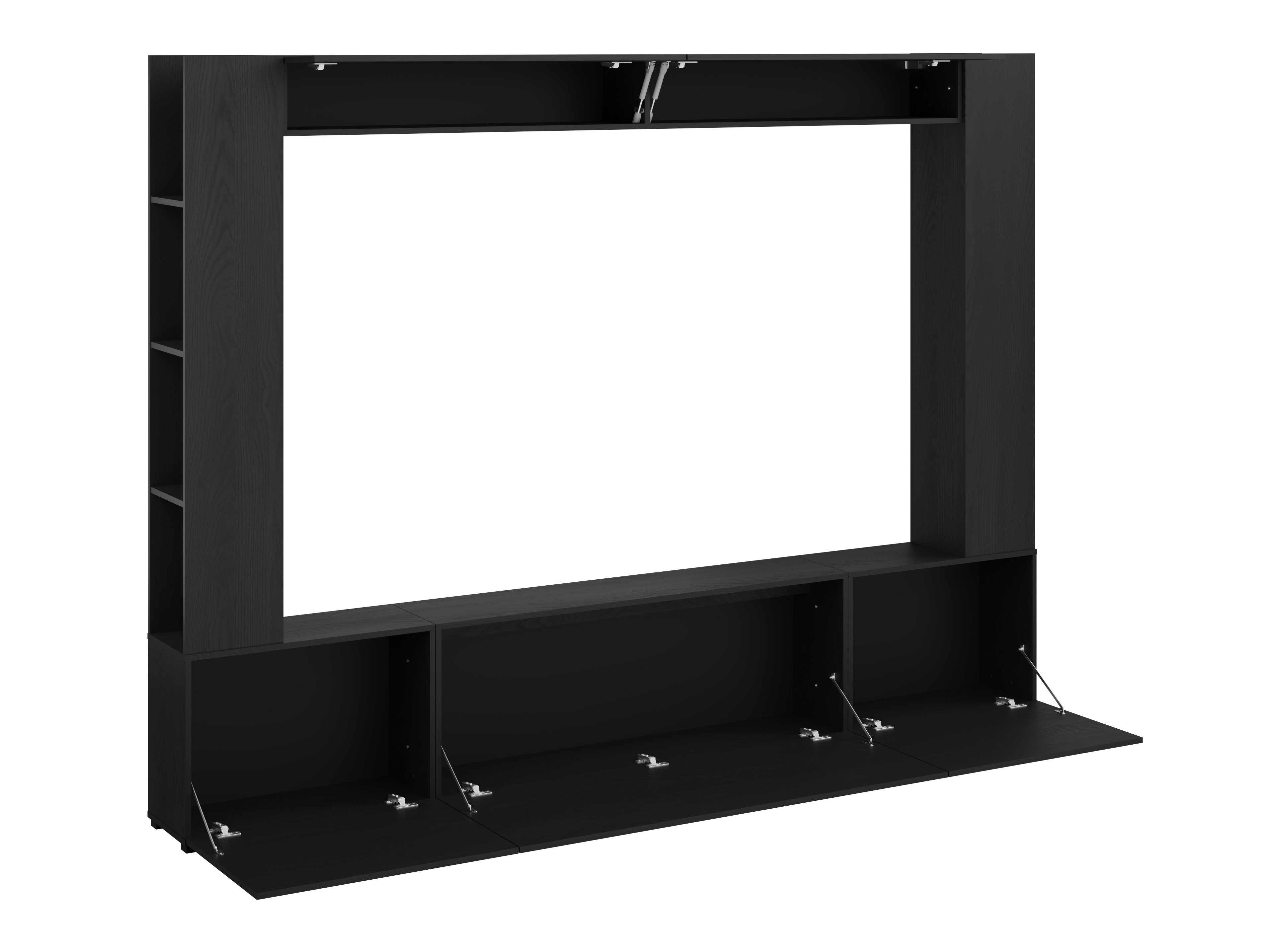 Wohnzimmer-Sets Austin 392 (Schwarz)