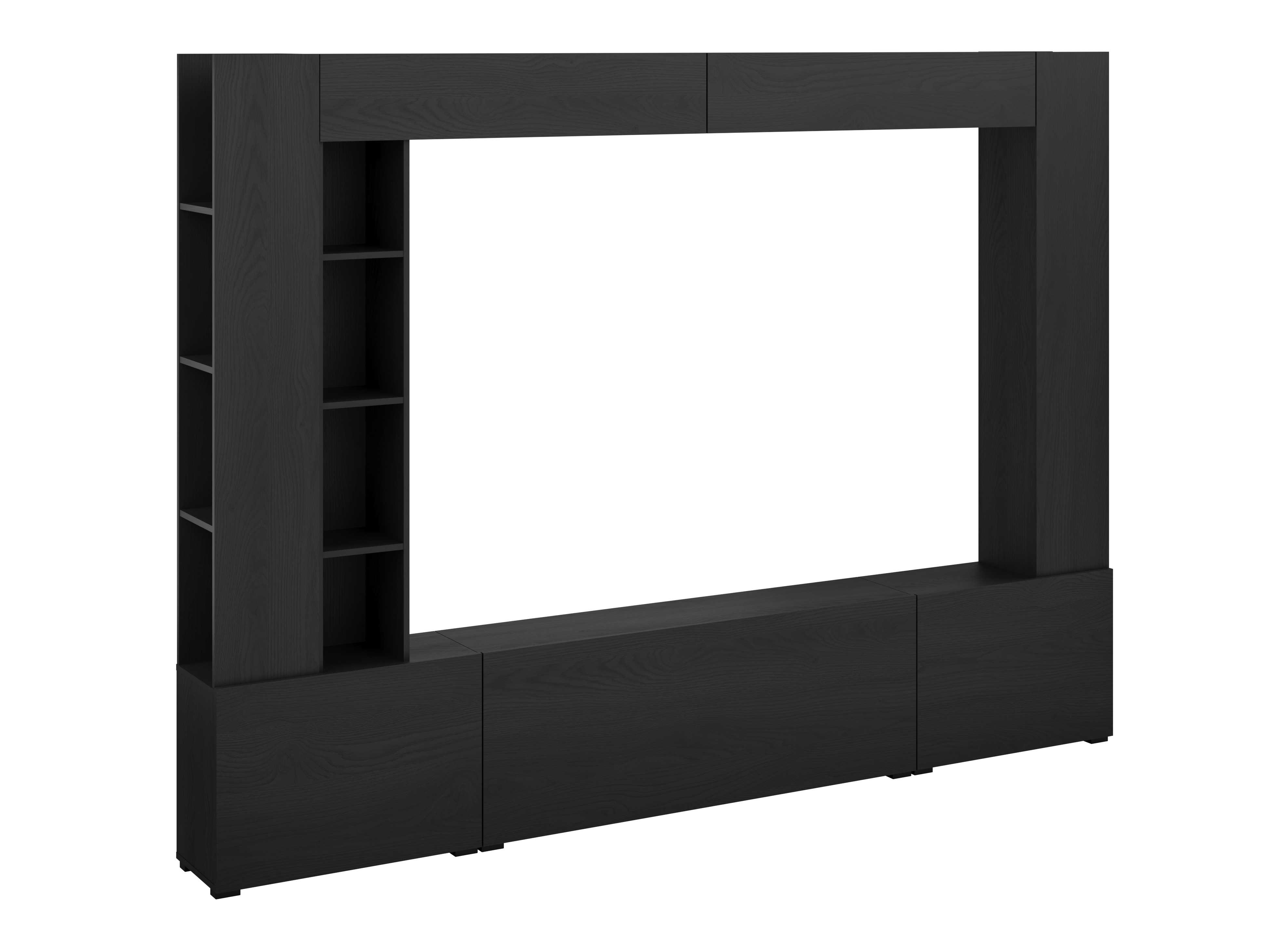 Wohnzimmer-Sets Austin 392 (Schwarz)