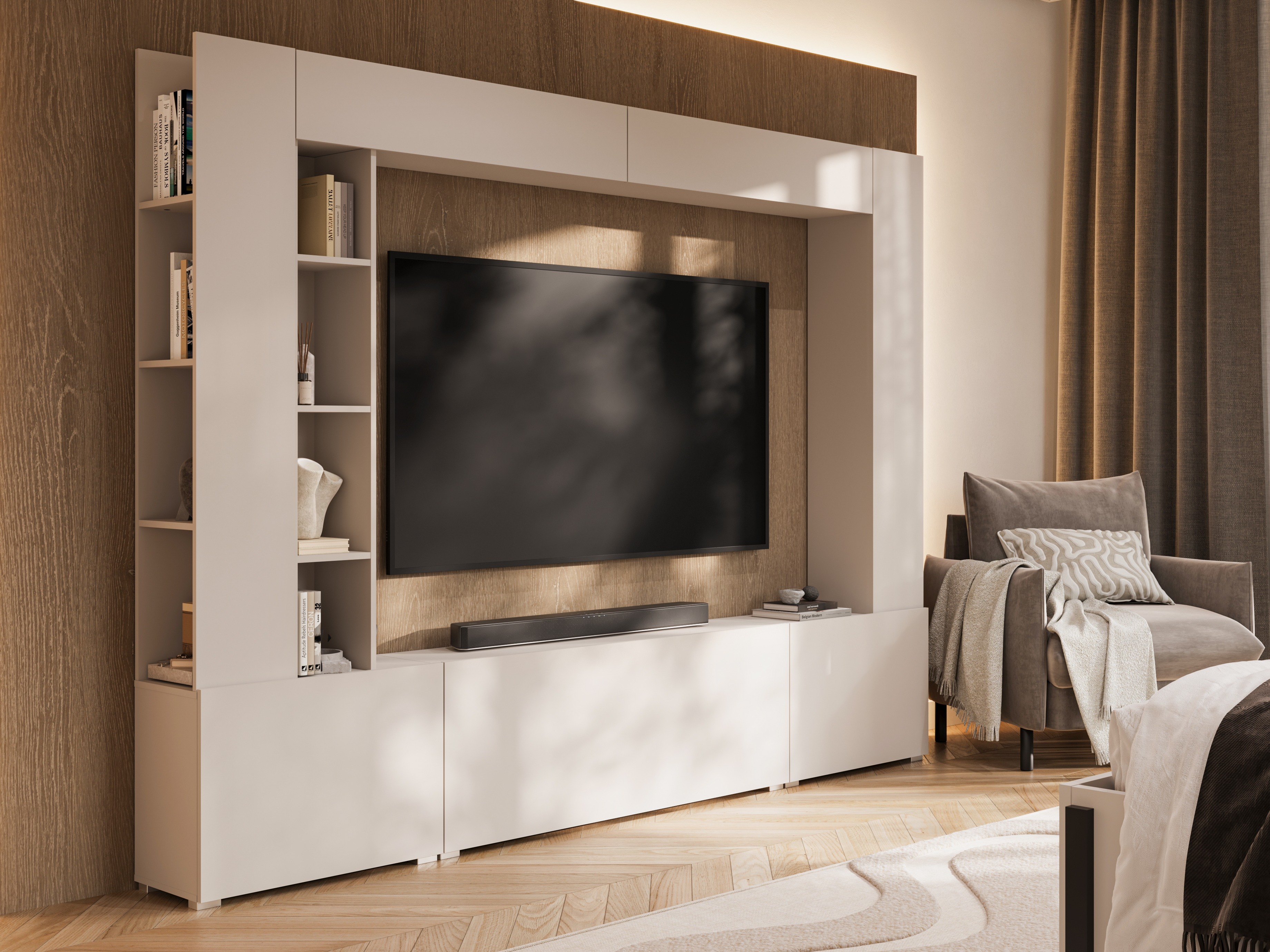 Wohnzimmer-Sets Austin 394 (Kaschmir)