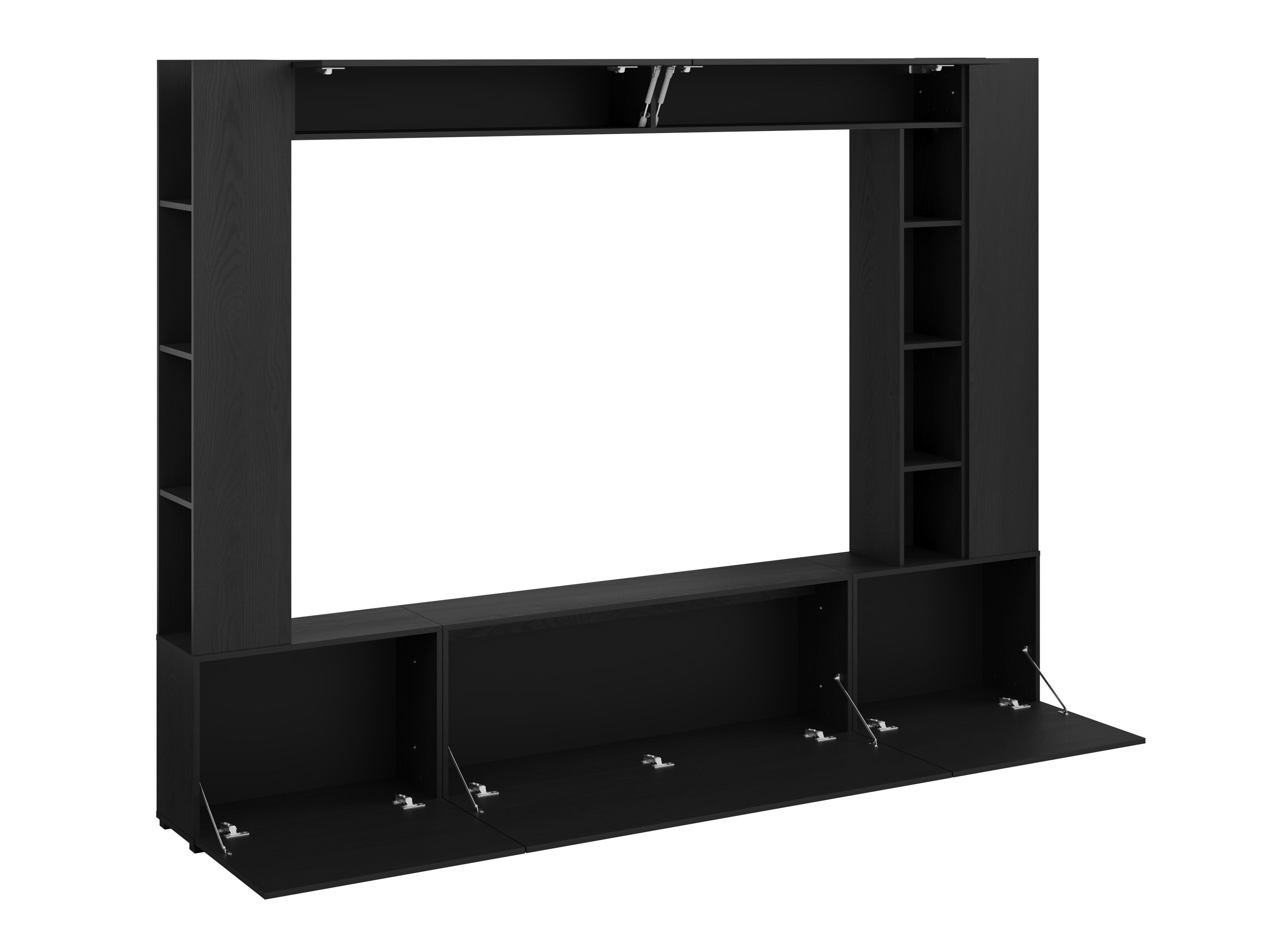 Wohnzimmer-Sets Austin 394 (Schwarz)