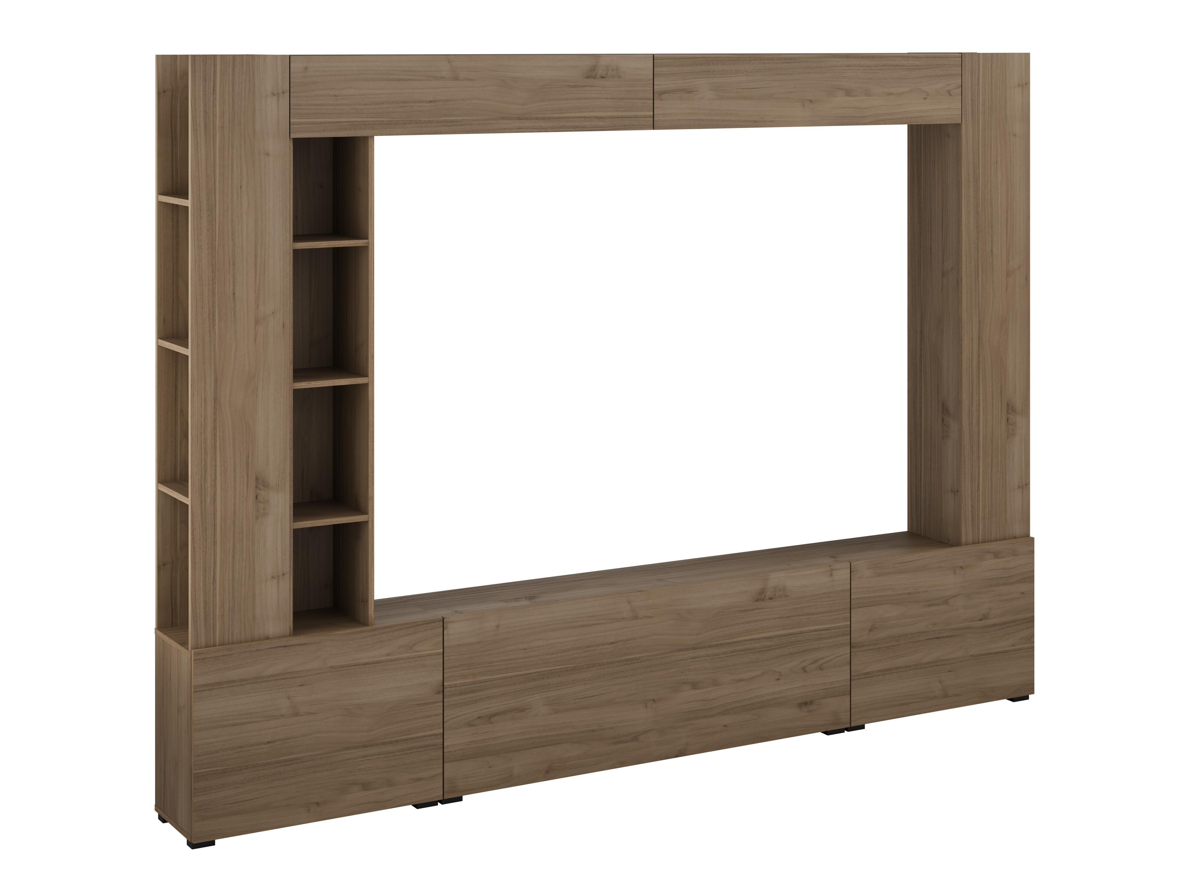 Wohnzimmer-Sets Austin 394 (Walnussholzoptik)