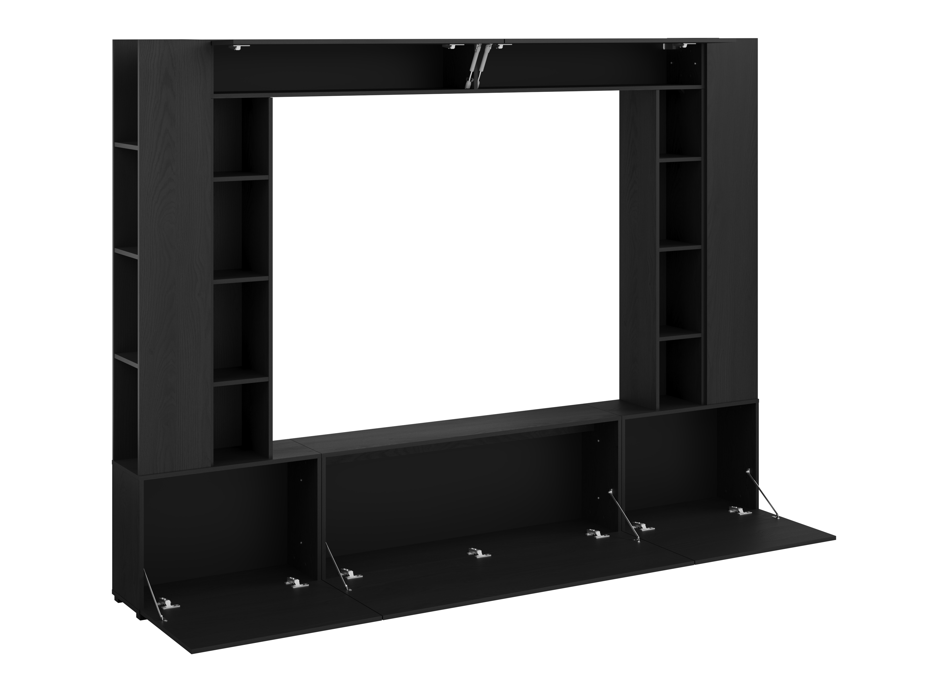 Wohnzimmer-Sets Austin 392 (Schwarz)