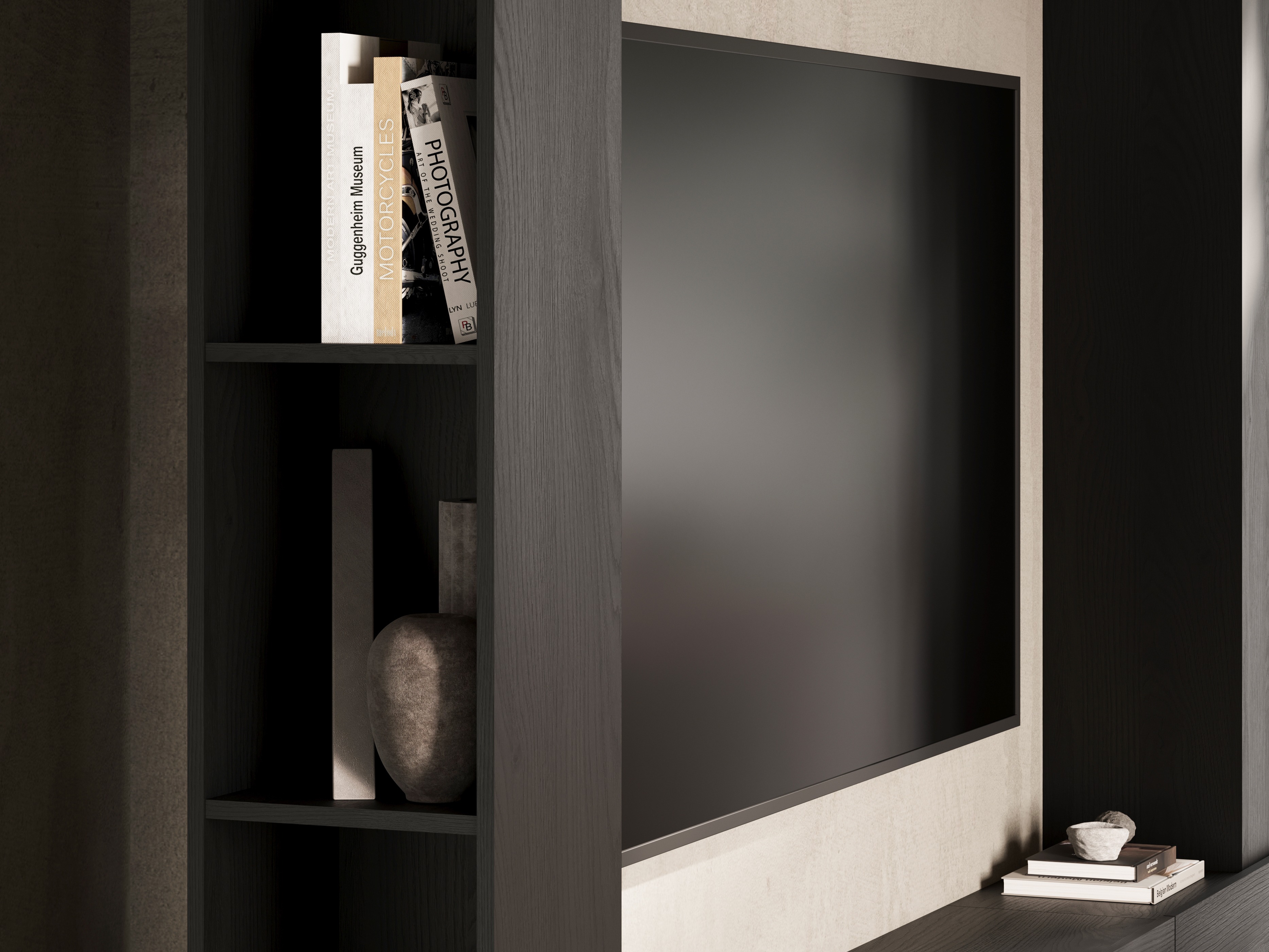 Wohnzimmer-Sets Austin 392 (Schwarz)