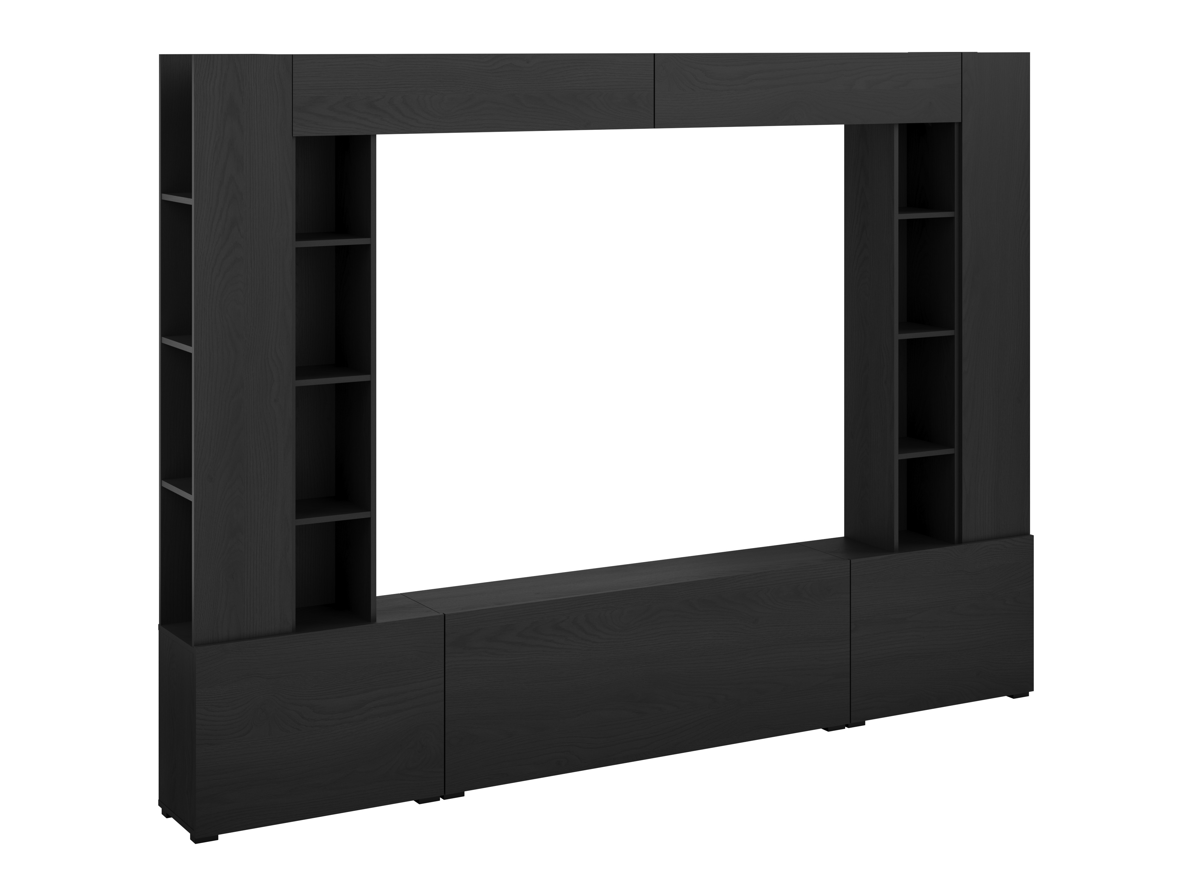 Wohnzimmer-Sets Austin 395 (Schwarz)
