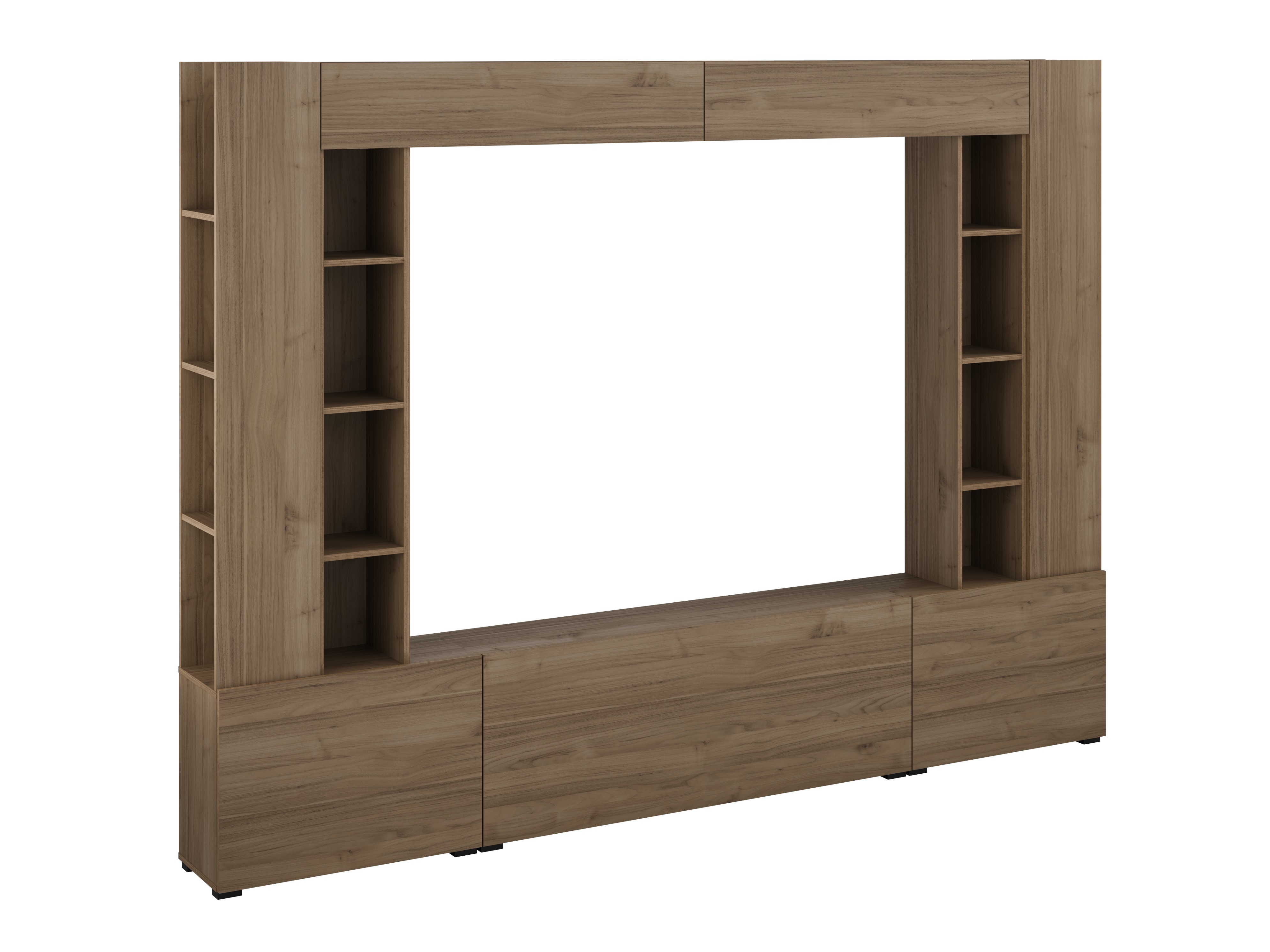 Wohnzimmer-Sets Austin 395 (Walnussholzoptik)