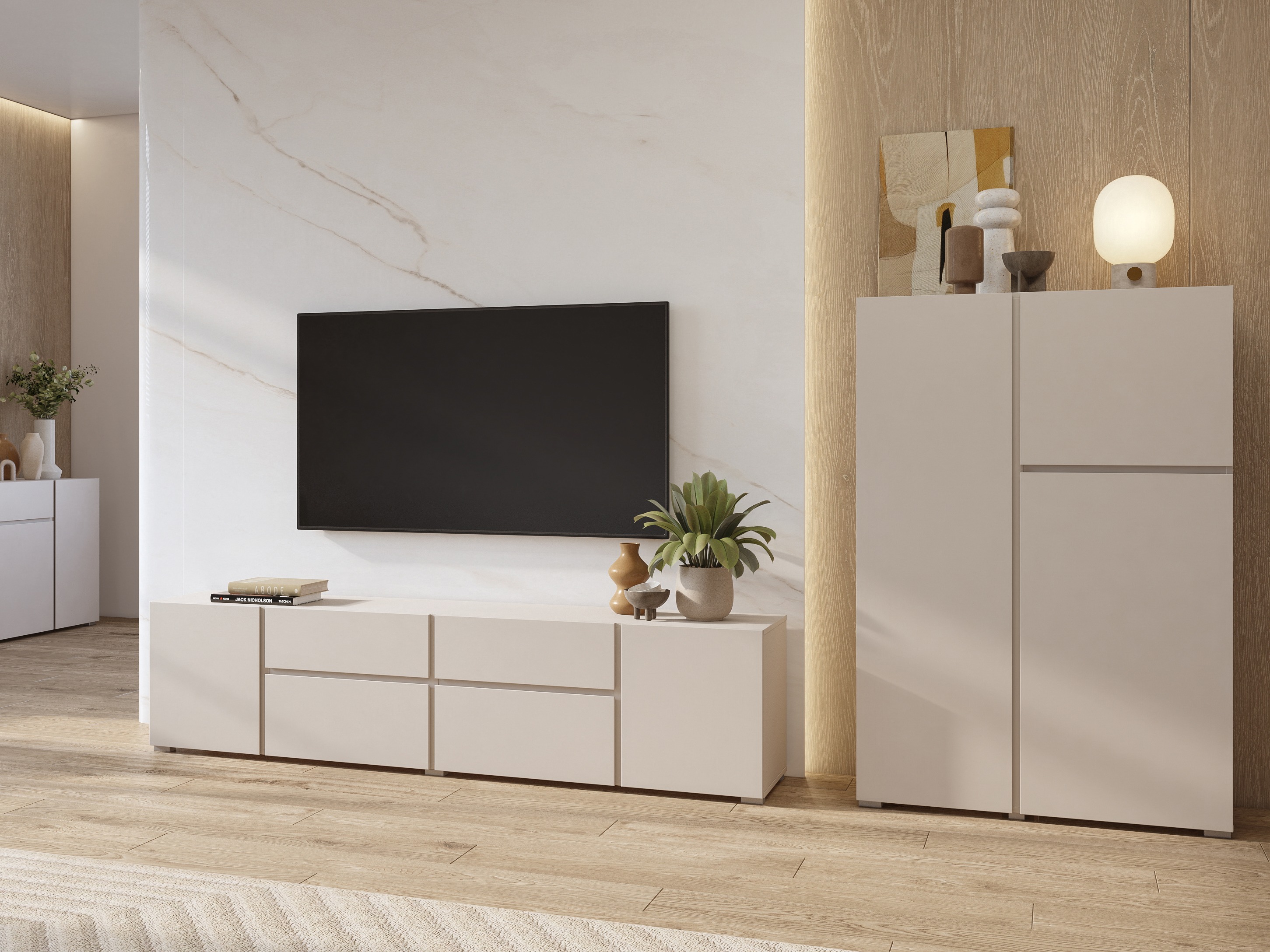 Wohnzimmer-Sets Elbleve 104 (Kaschmir)