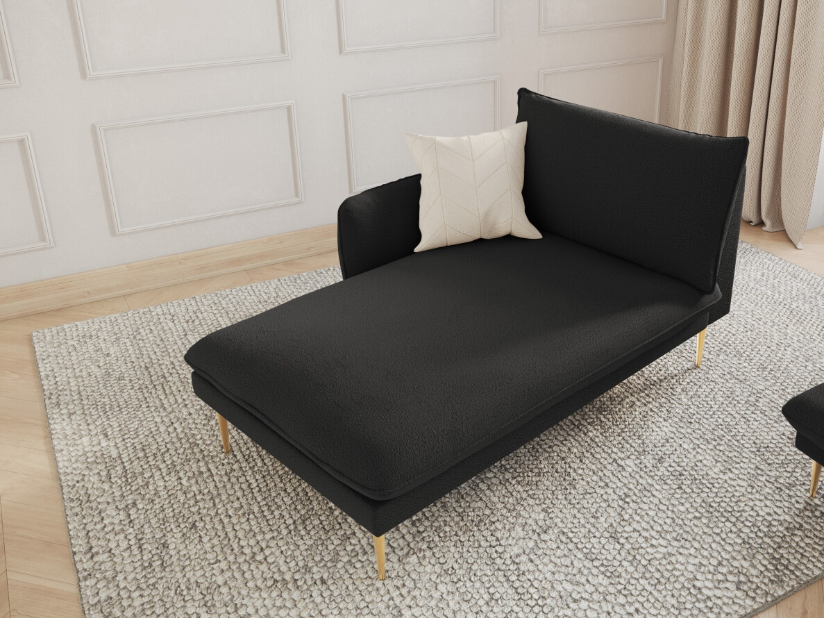 Chaiselongue Ferlevi 116 (Ascot Black)