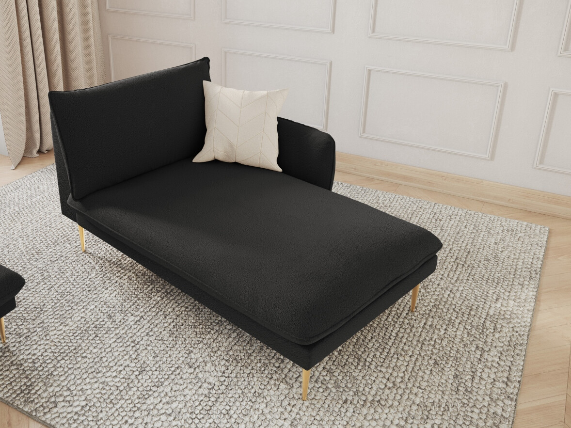 Chaiselongue Ferlevi 116 (Ascot Black)