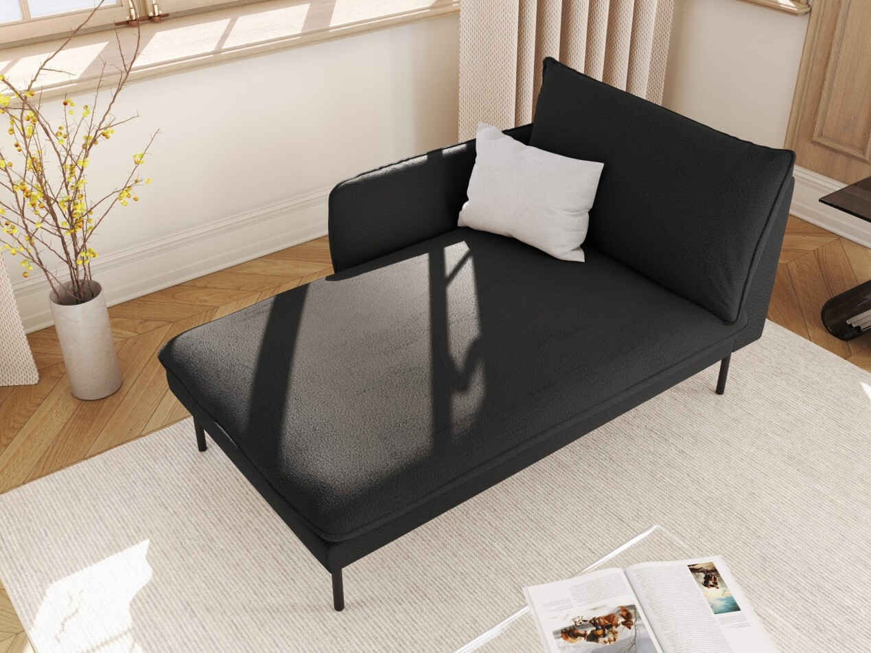 Chaiselongue Ferlevi 116 (Ascot Black)