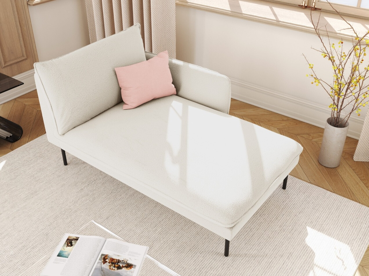 Chaiselongue Ferlevi 116 (Ascot Nata)