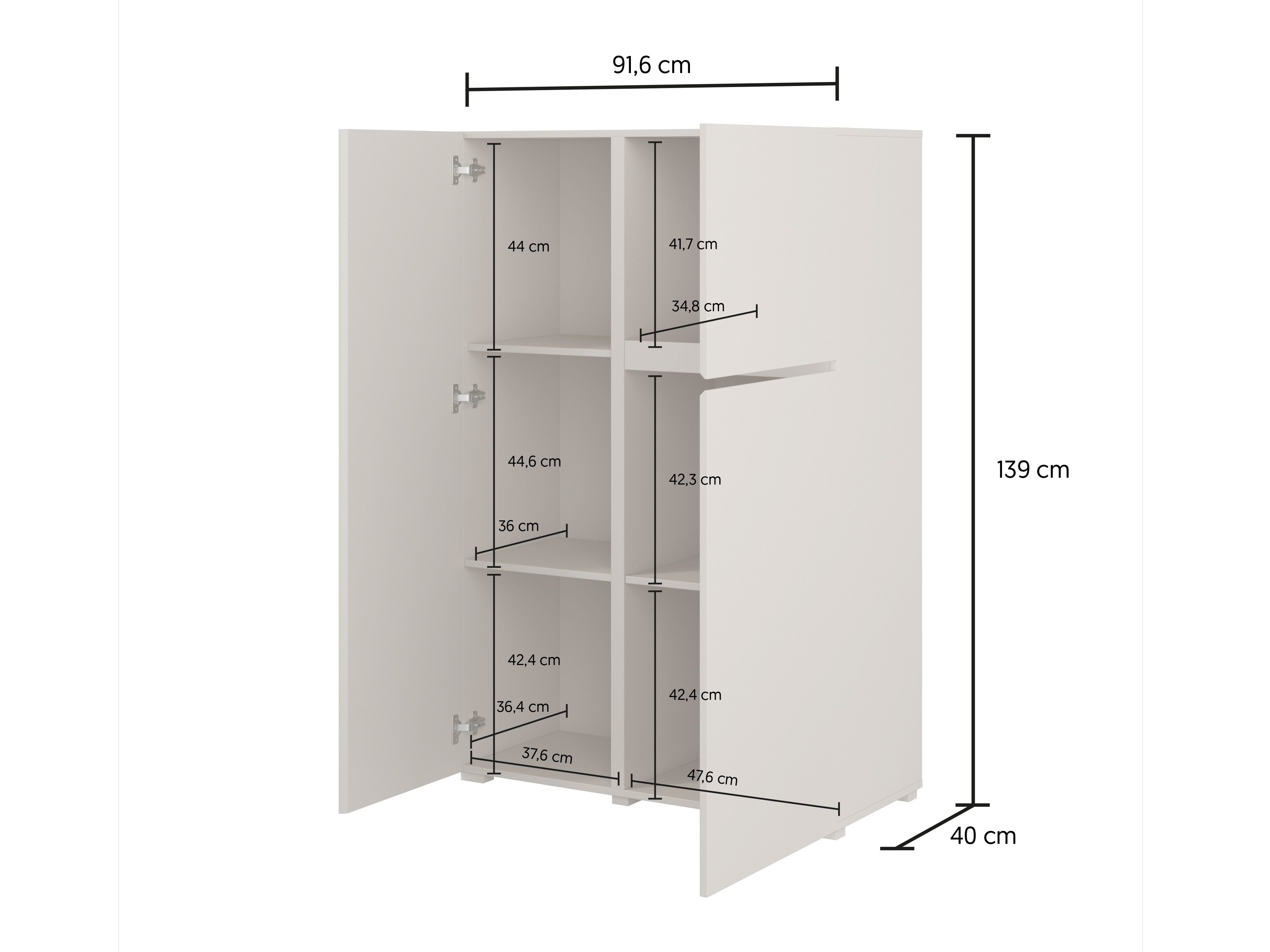 Wohnzimmer-Sets Elbleve 104 (Schwarz)