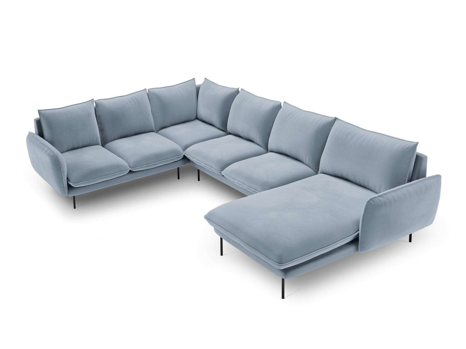 Ecksofa Ferlevi 117 (Bluvel 06)