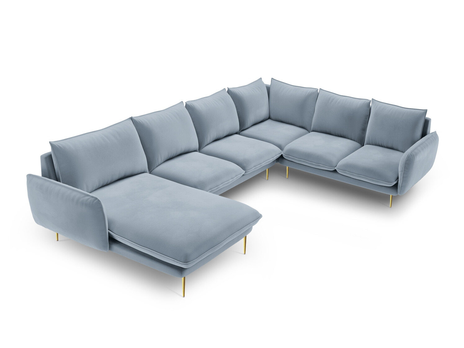 Ecksofa Ferlevi 117 (Bluvel 06)