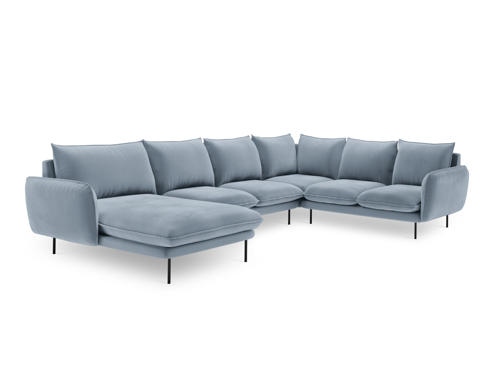Ecksofa Ferlevi 117 (Bluvel 06)