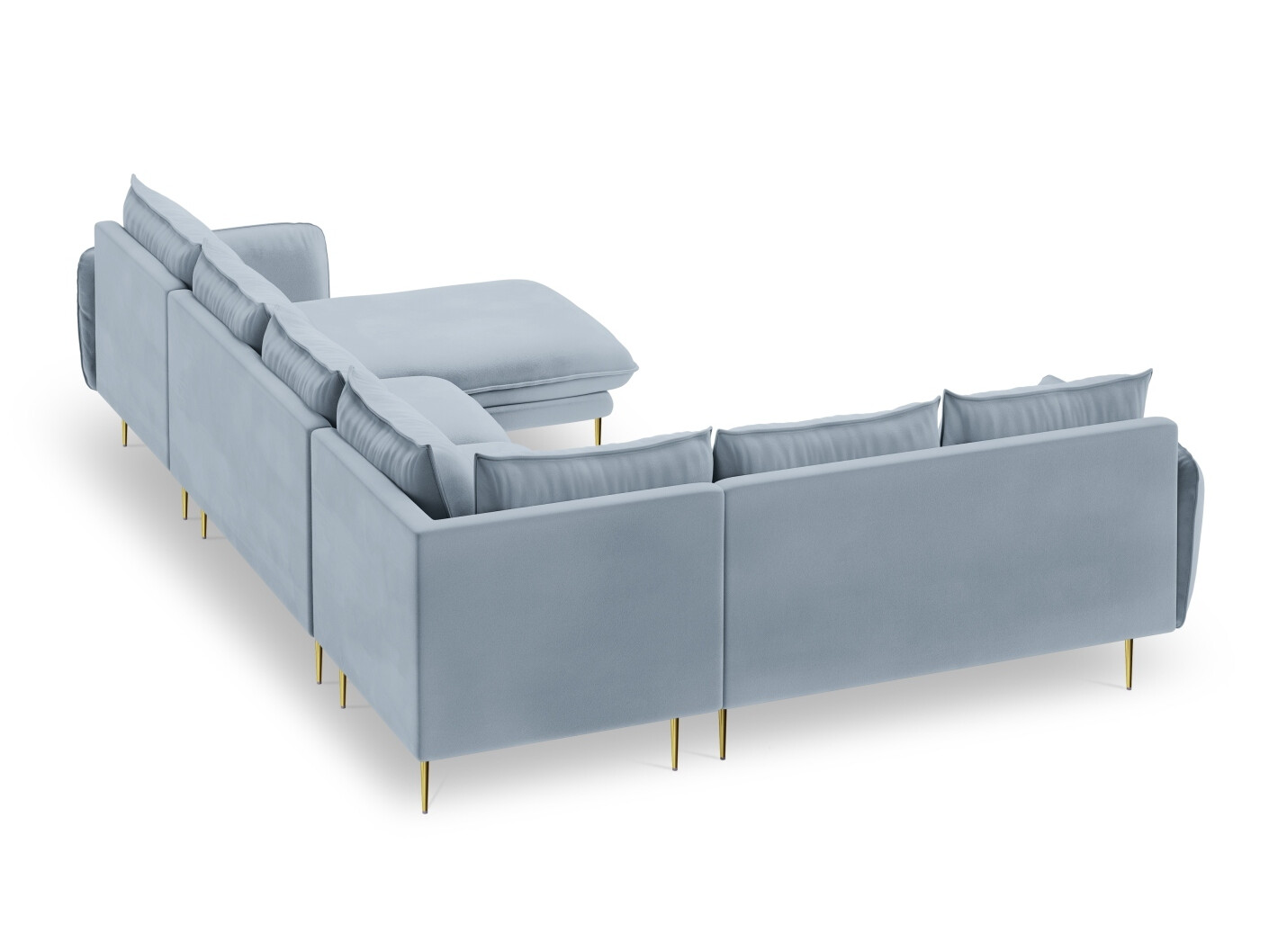 Ecksofa Ferlevi 117 (Bluvel 06)