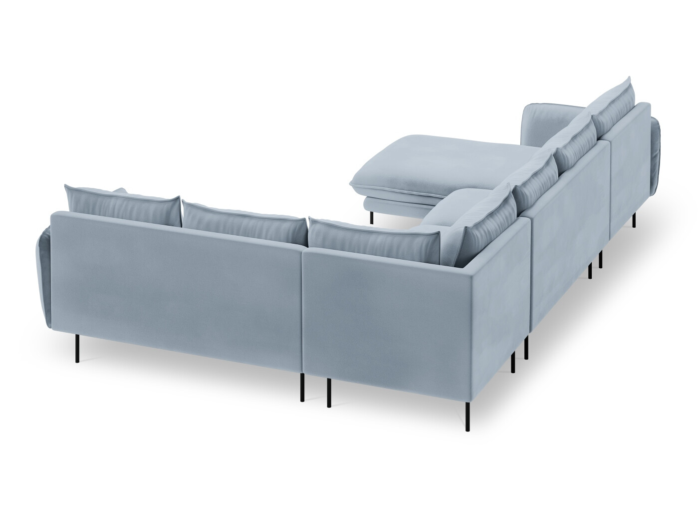 Ecksofa Ferlevi 117 (Bluvel 06)