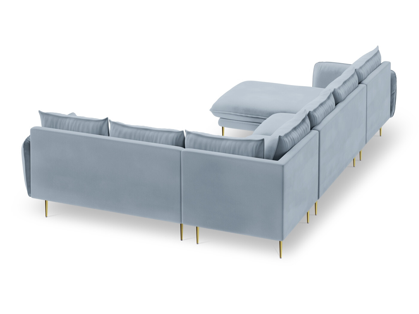 Ecksofa Ferlevi 117 (Bluvel 06)