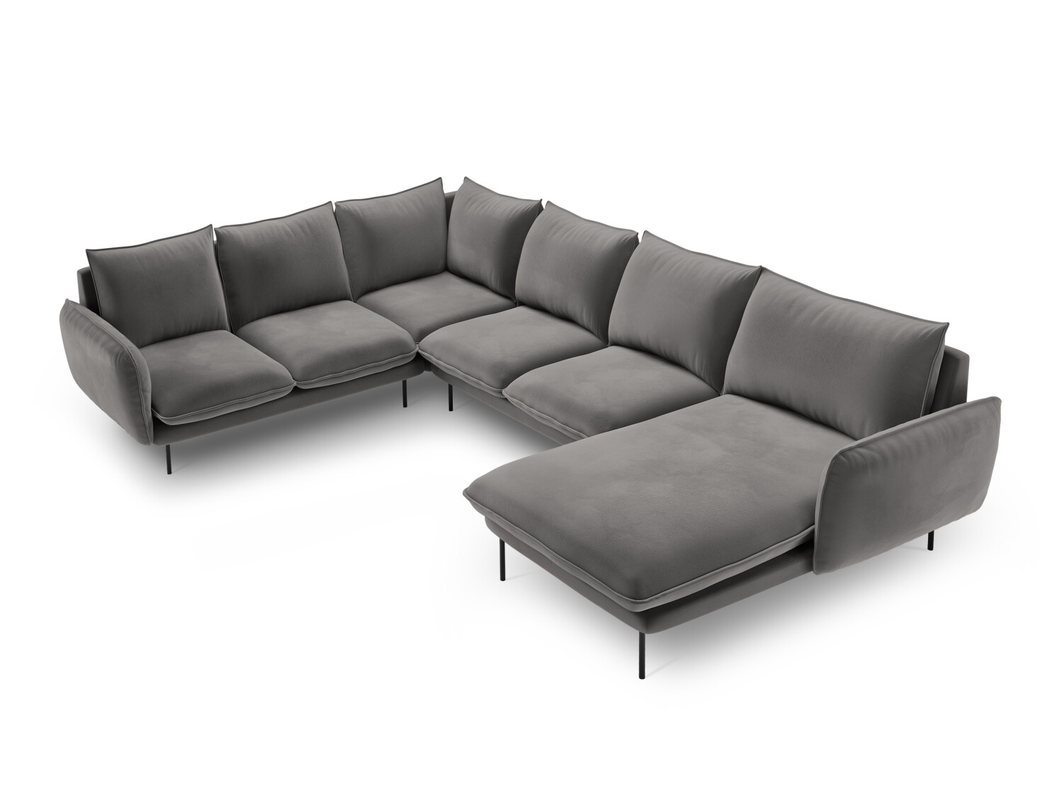 Ecksofa Ferlevi 117 (Bluvel 13)