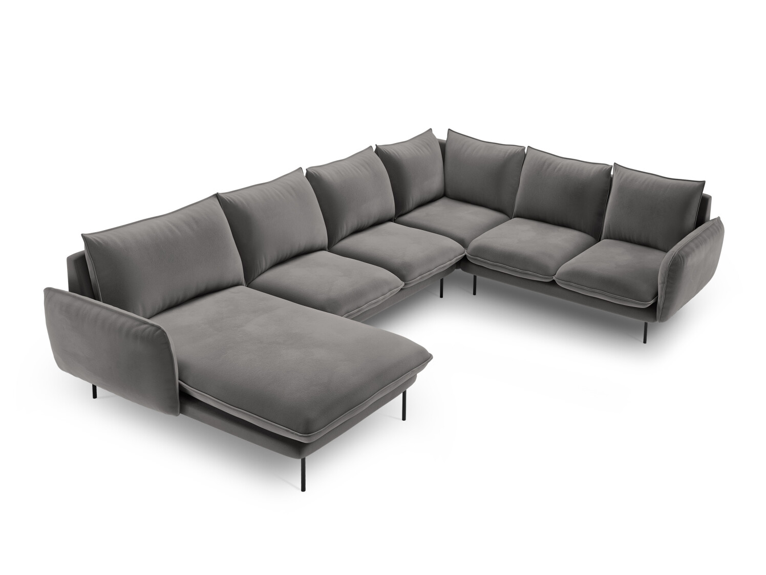 Ecksofa Ferlevi 117 (Bluvel 13)