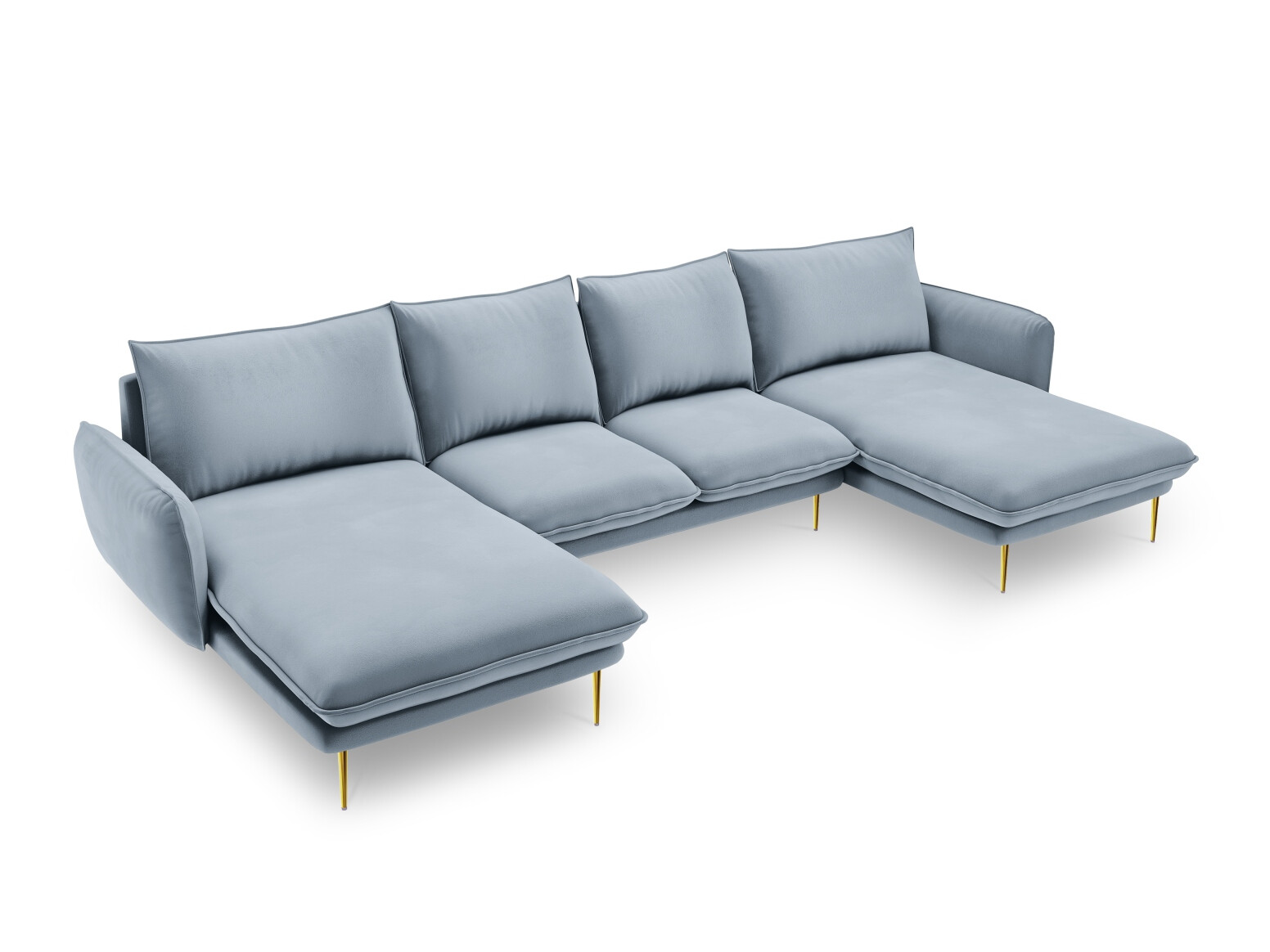 Ecksofa Ferlevi 118 (Bluvel 06)