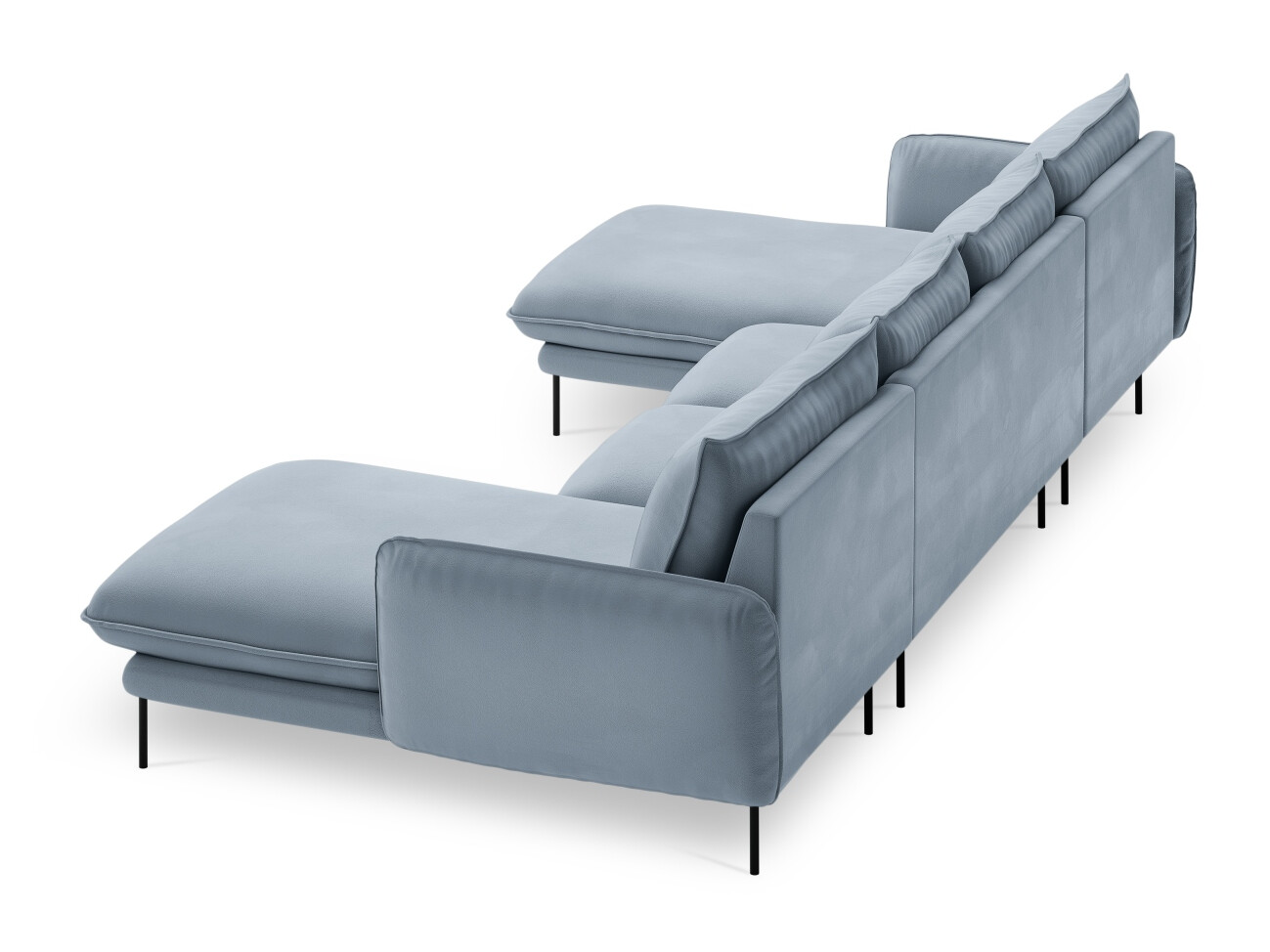 Ecksofa Ferlevi 118 (Bluvel 06)
