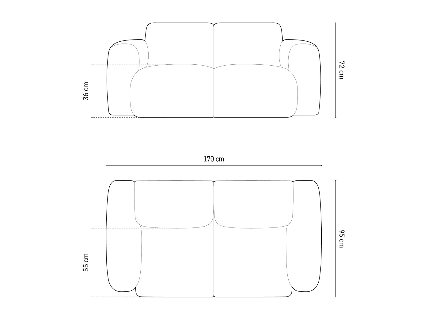 Sofa Talfere 102 (Casino Forest)