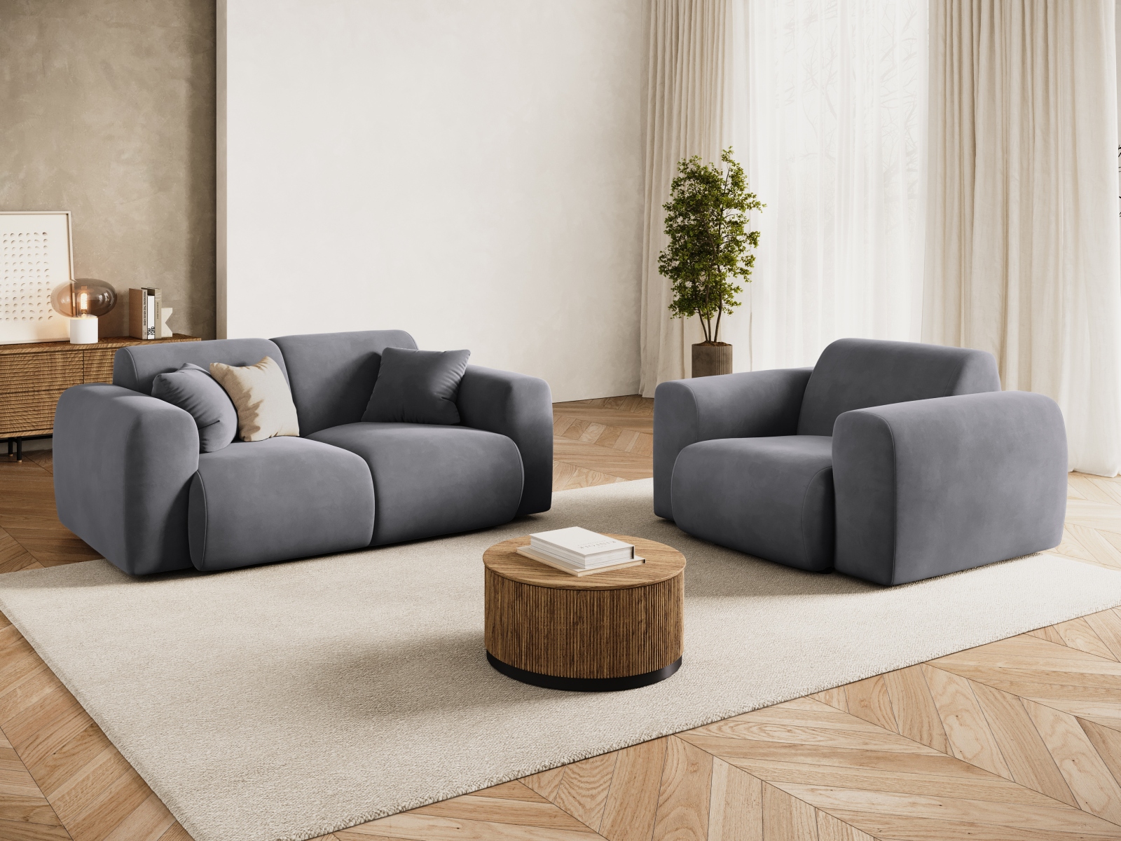 Sessel Talfere 103 (Casino Graphite)