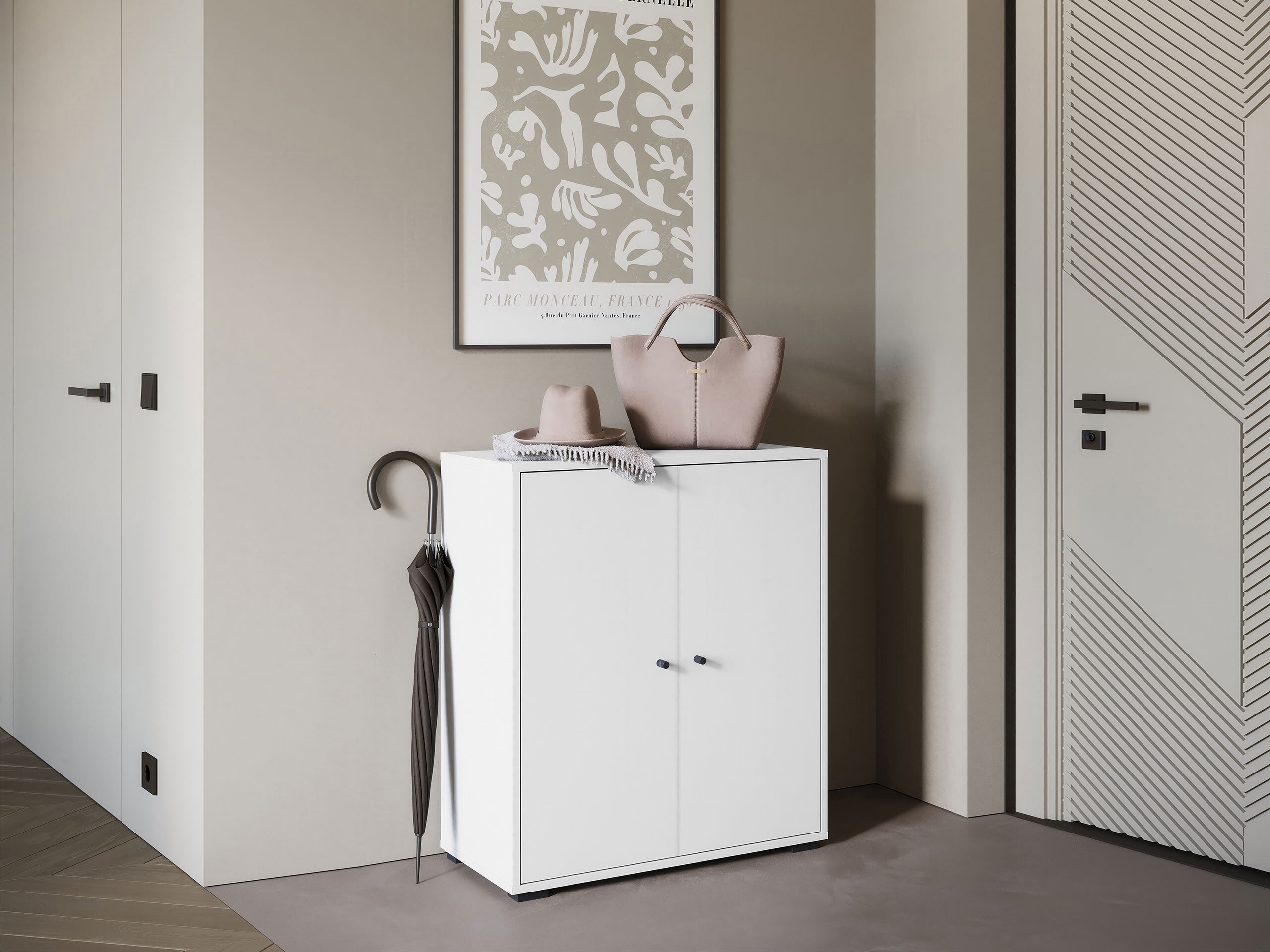Sideboard Sarasota 195 (Weiß)
