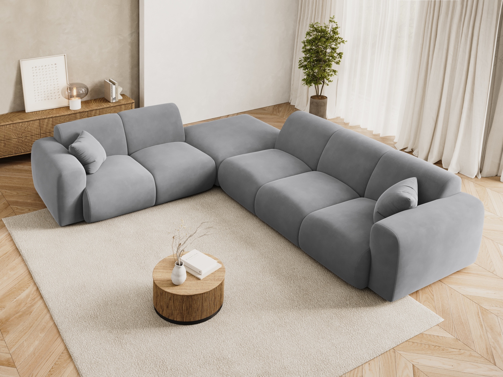 Ecksofa Talfere 106 (Casino Ash)