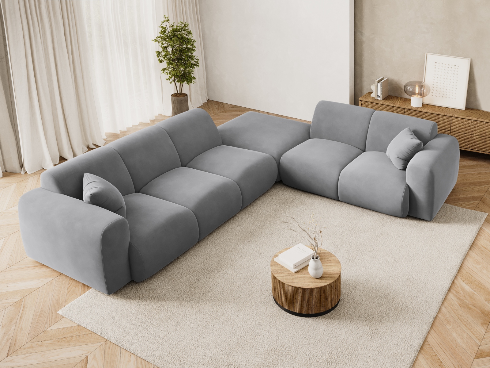 Ecksofa Talfere 106 (Casino Ash)