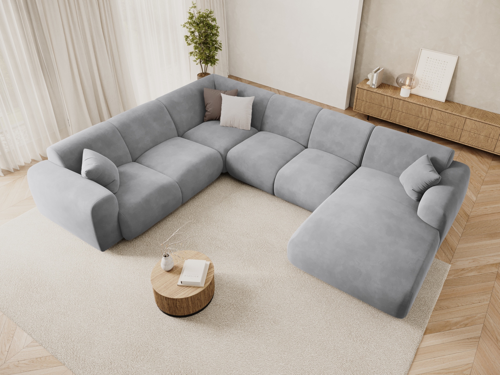 Ecksofa Talfere 107 (Casino Ash)
