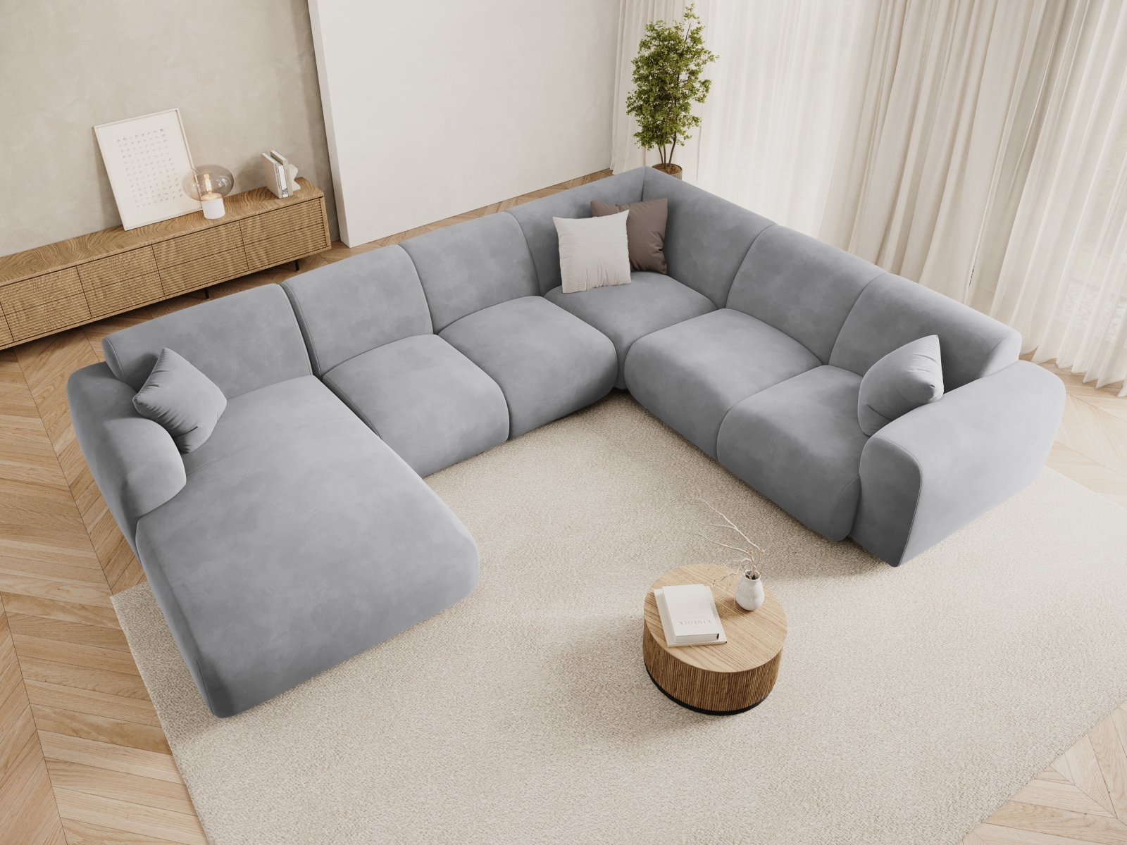 Ecksofa Talfere 107 (Casino Ash)