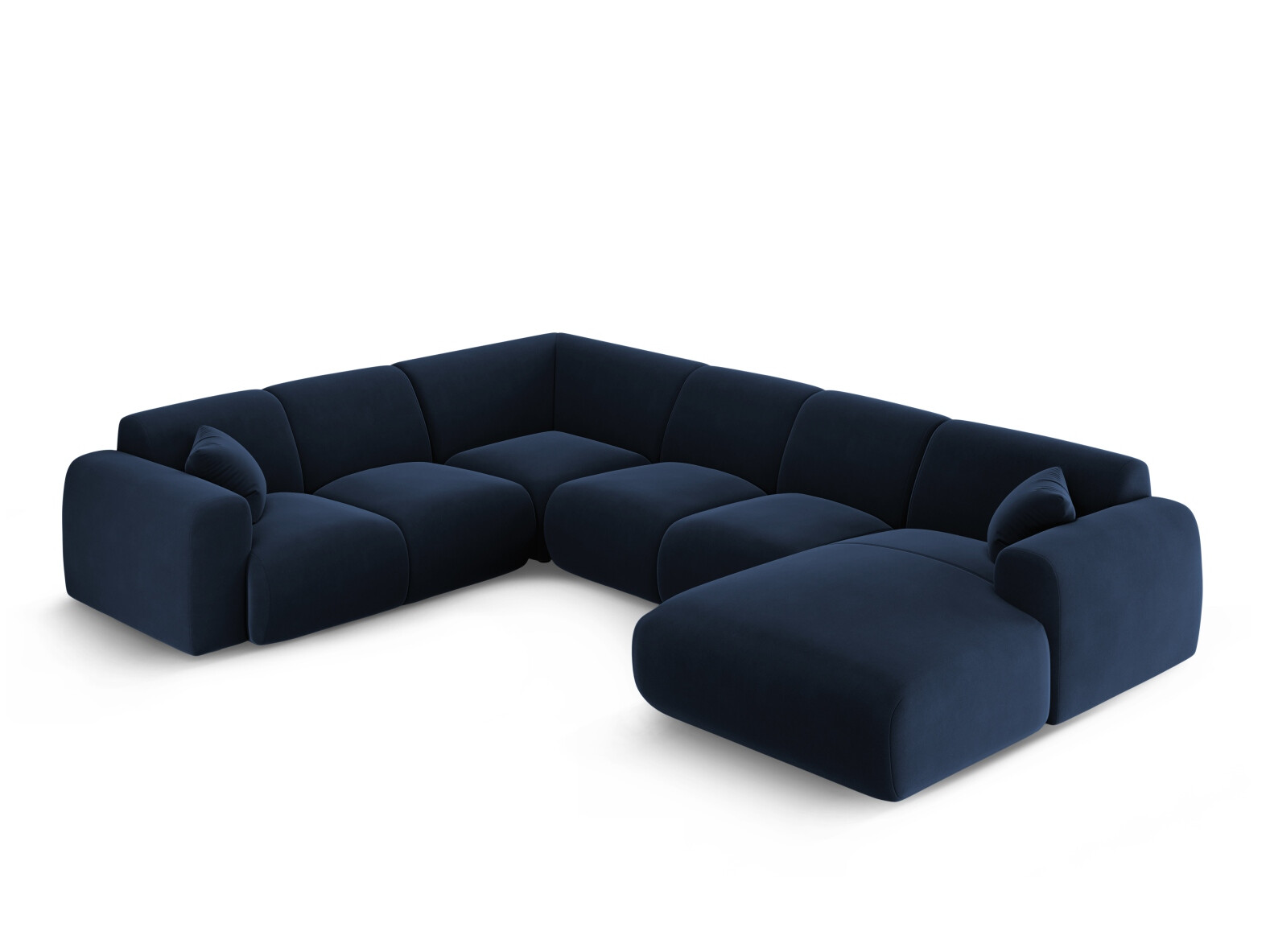 Ecksofa Talfere 107 (Casino Deep Blue)