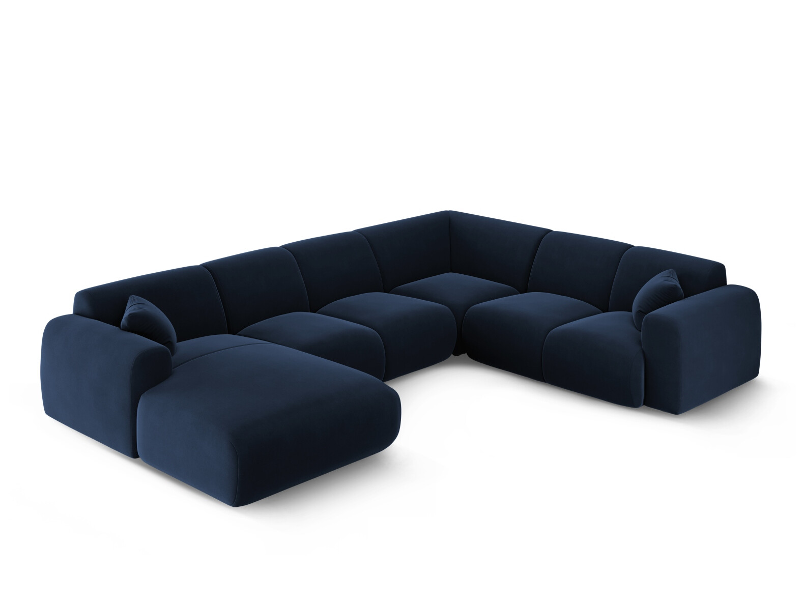 Ecksofa Talfere 107 (Casino Deep Blue)