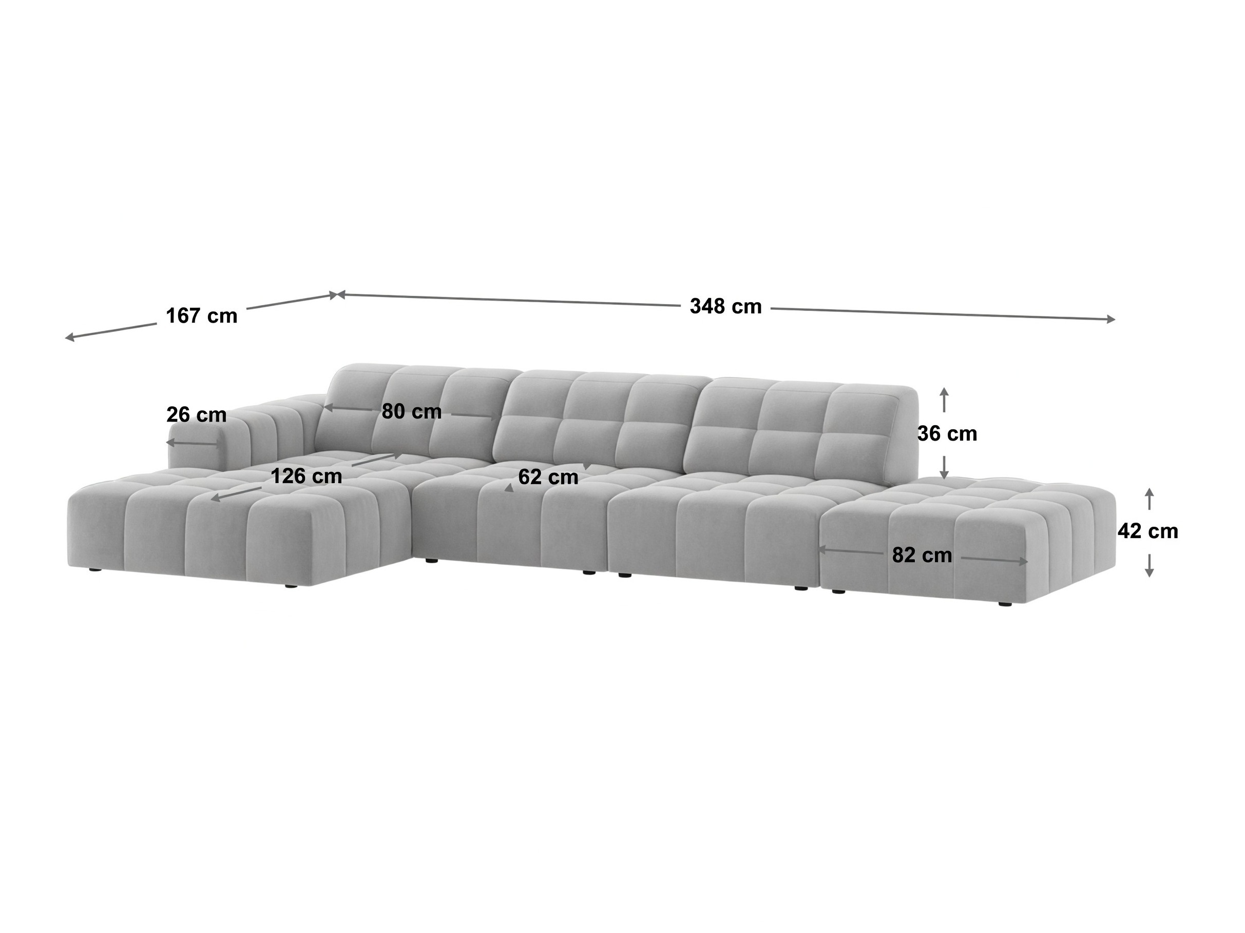 Ecksofa Venenoe 110 (Venus 2923)