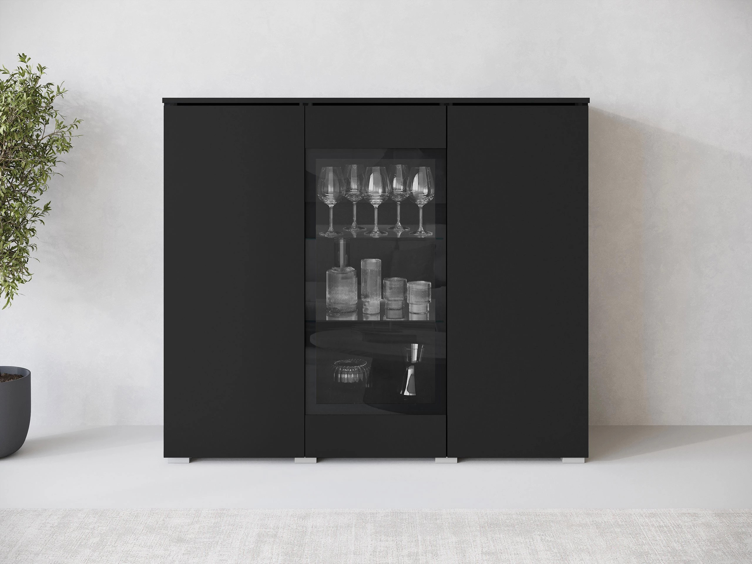 Sideboard Mirfivo 103 (Graphit)