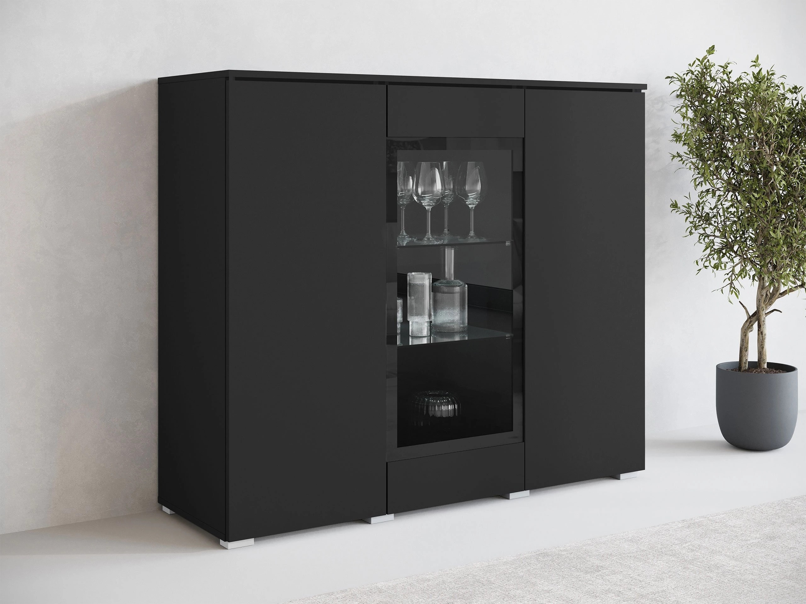 Sideboard Mirfivo 103 (Graphit)