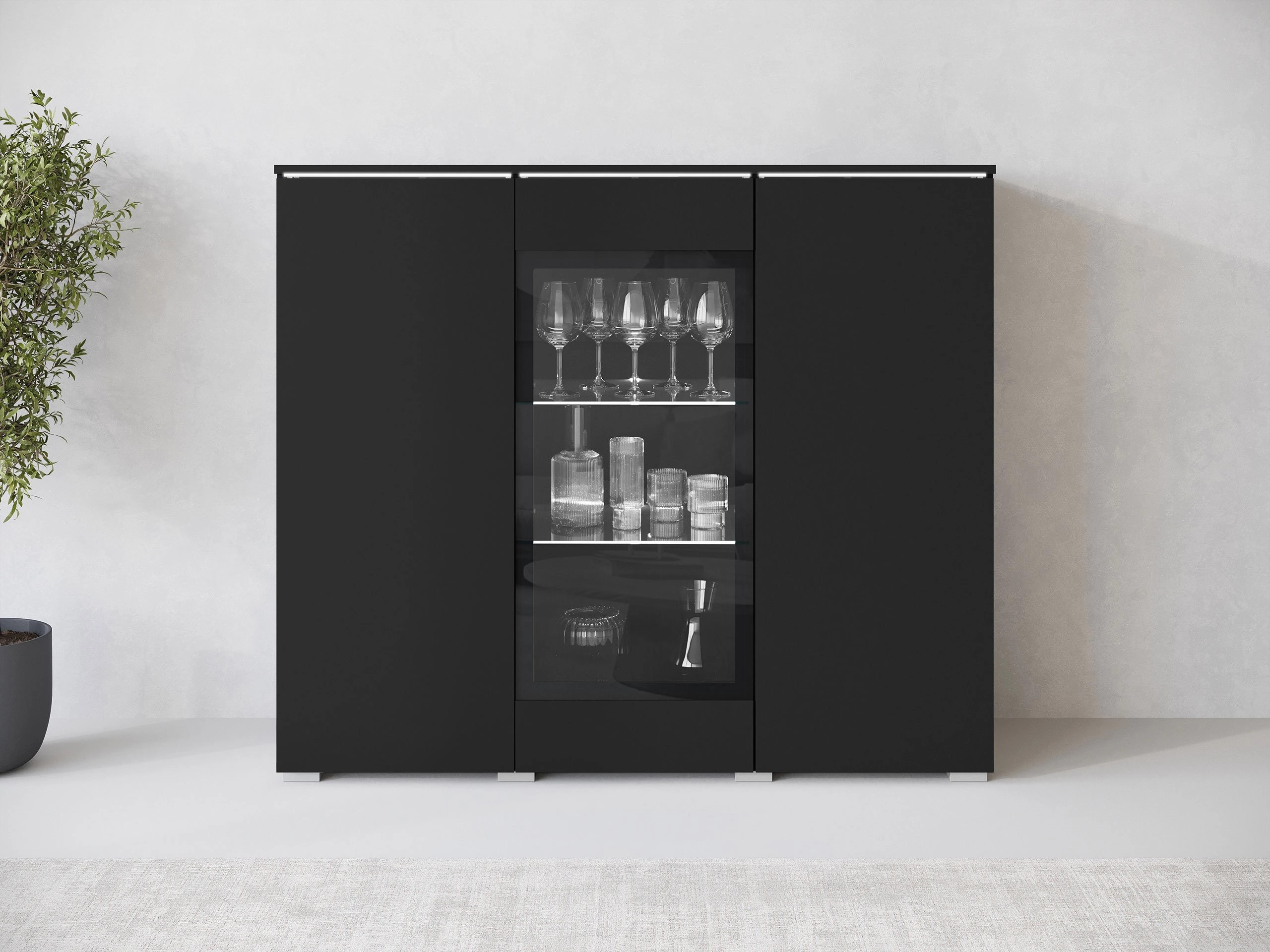 Sideboard Mirfivo 103 (Graphit)