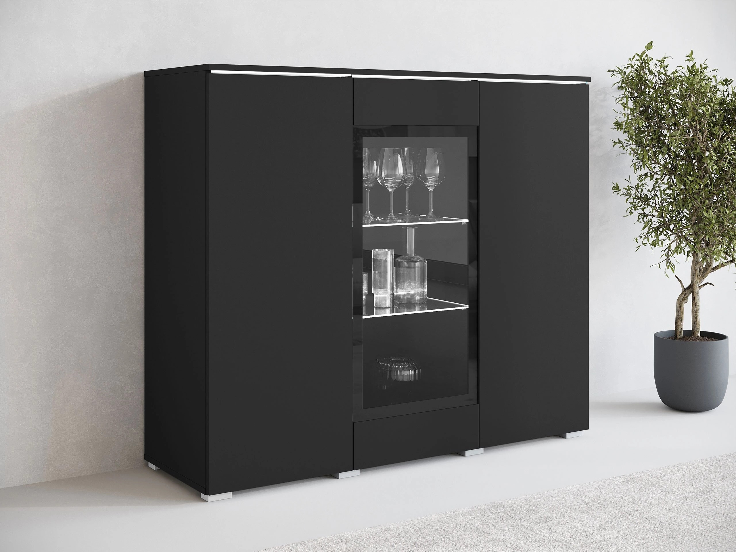 Sideboard Mirfivo 103 (Graphit)