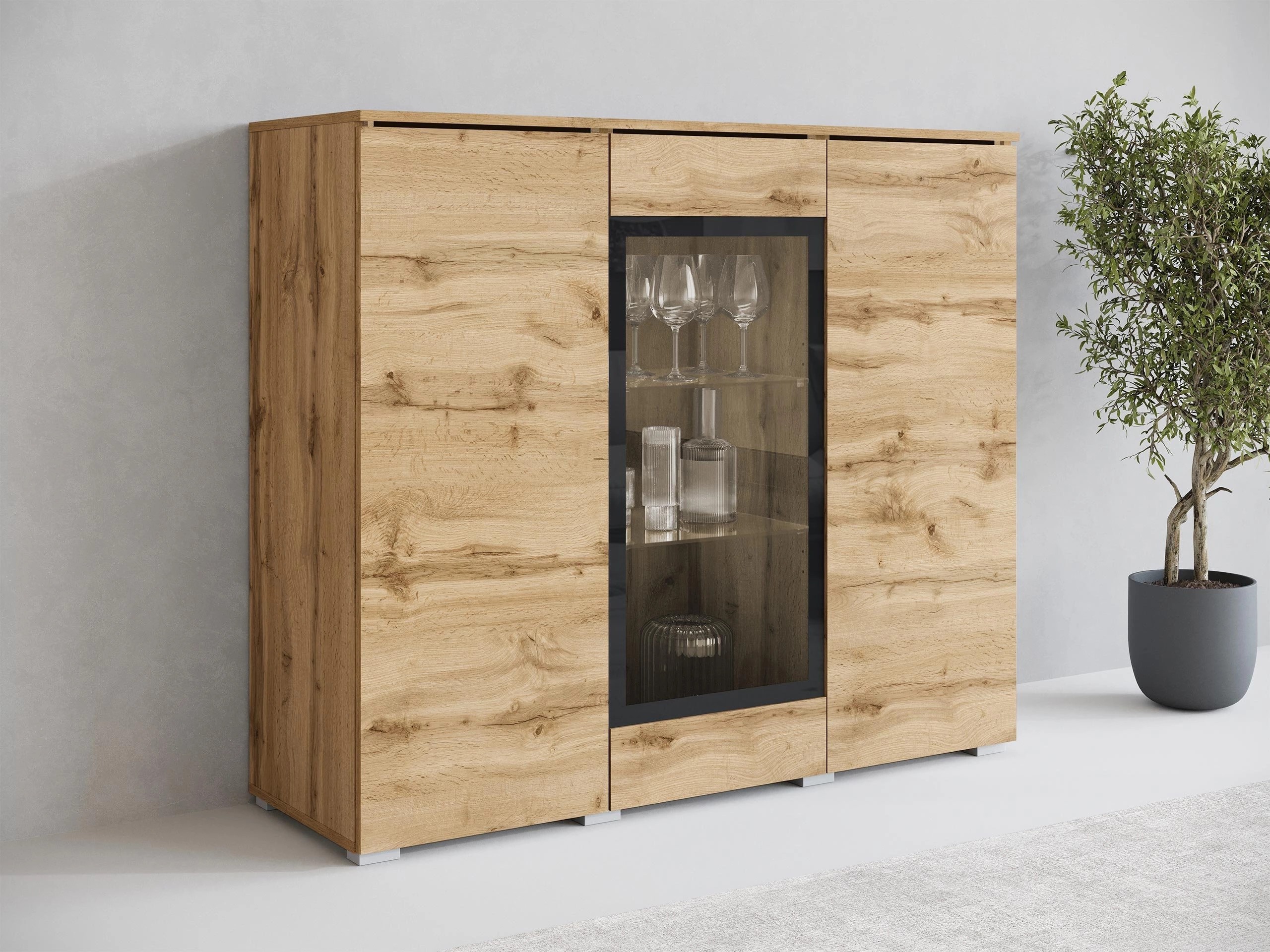 Sideboard Mirfivo 103 (Wotan Eiche)