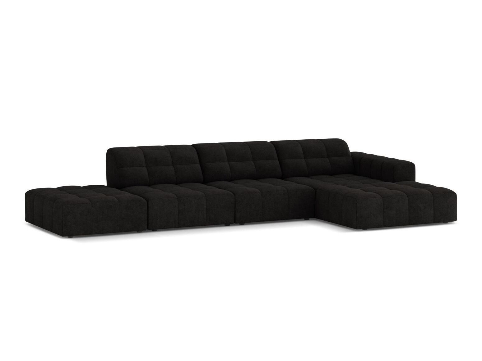 Ecksofa Venenoe 110 (Eden 21 Schwarz)