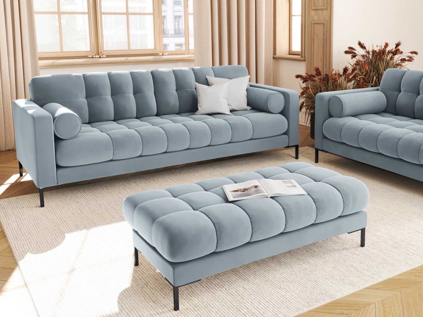 Sofa Calelbe 111 (Bluvel 06)