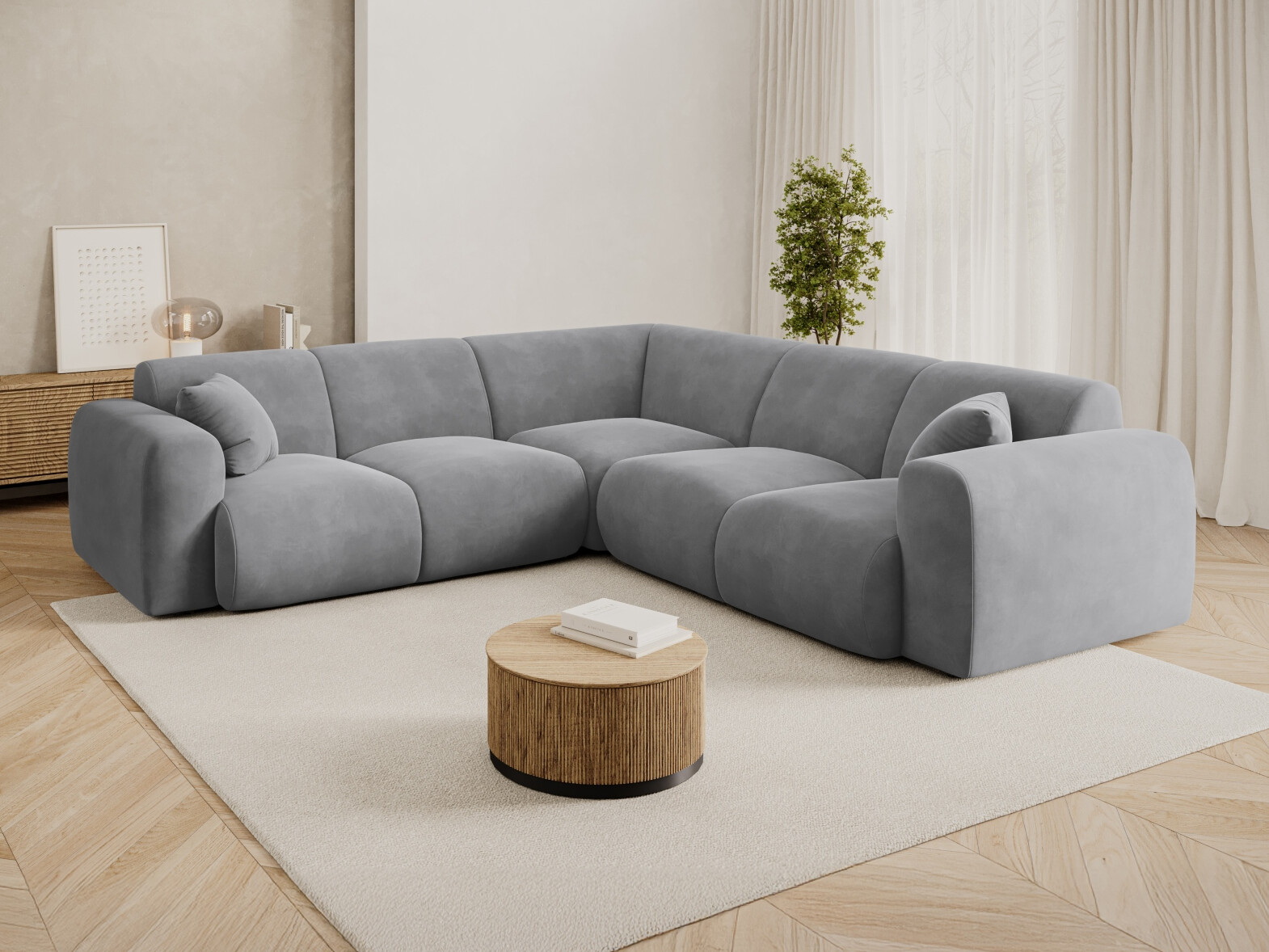 Ecksofa Talfere 108 (Casino Ash)