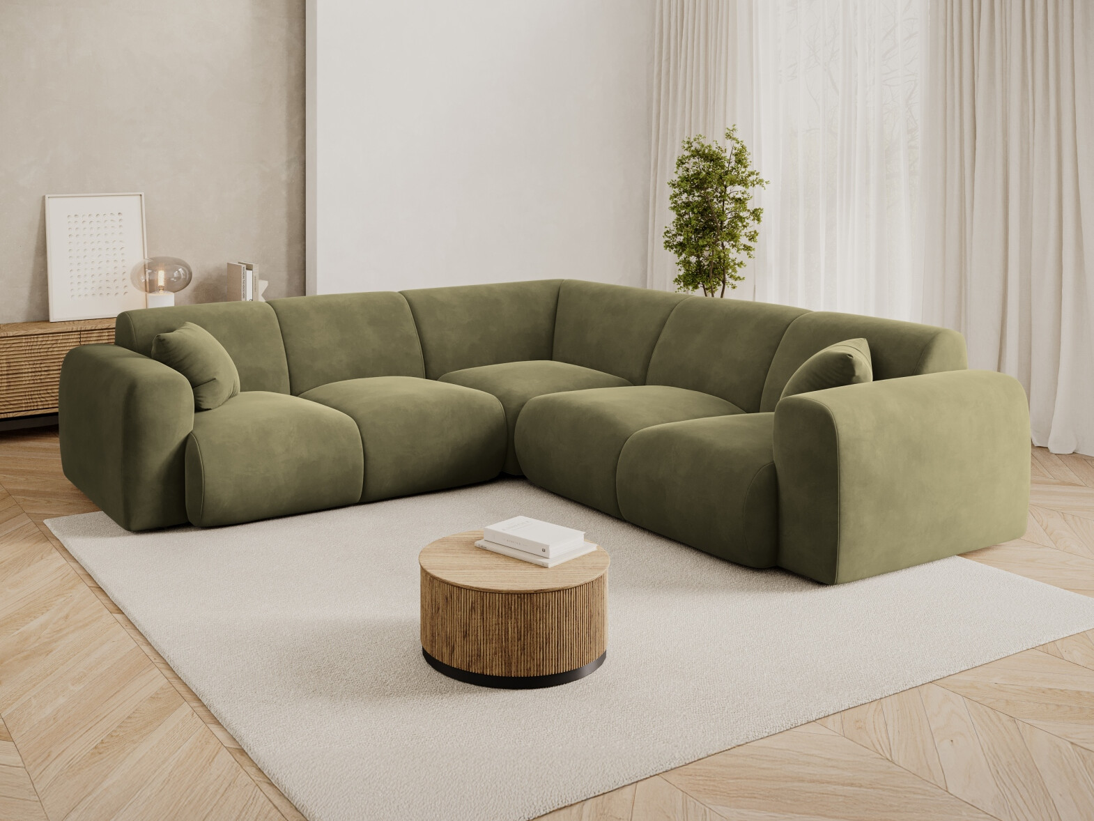 Ecksofa Talfere 108 (Casino Forest)