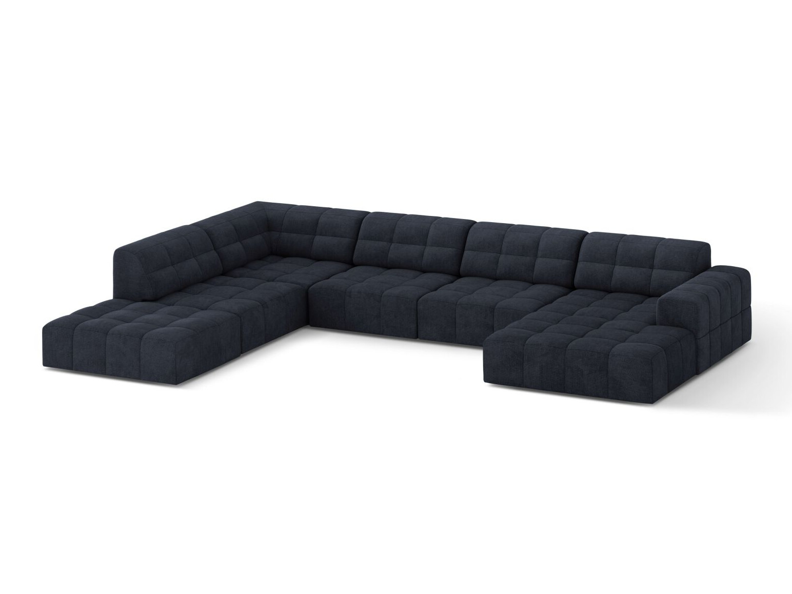 Ecksofa Venenoe 111 (Eden 16 Deep Blau)
