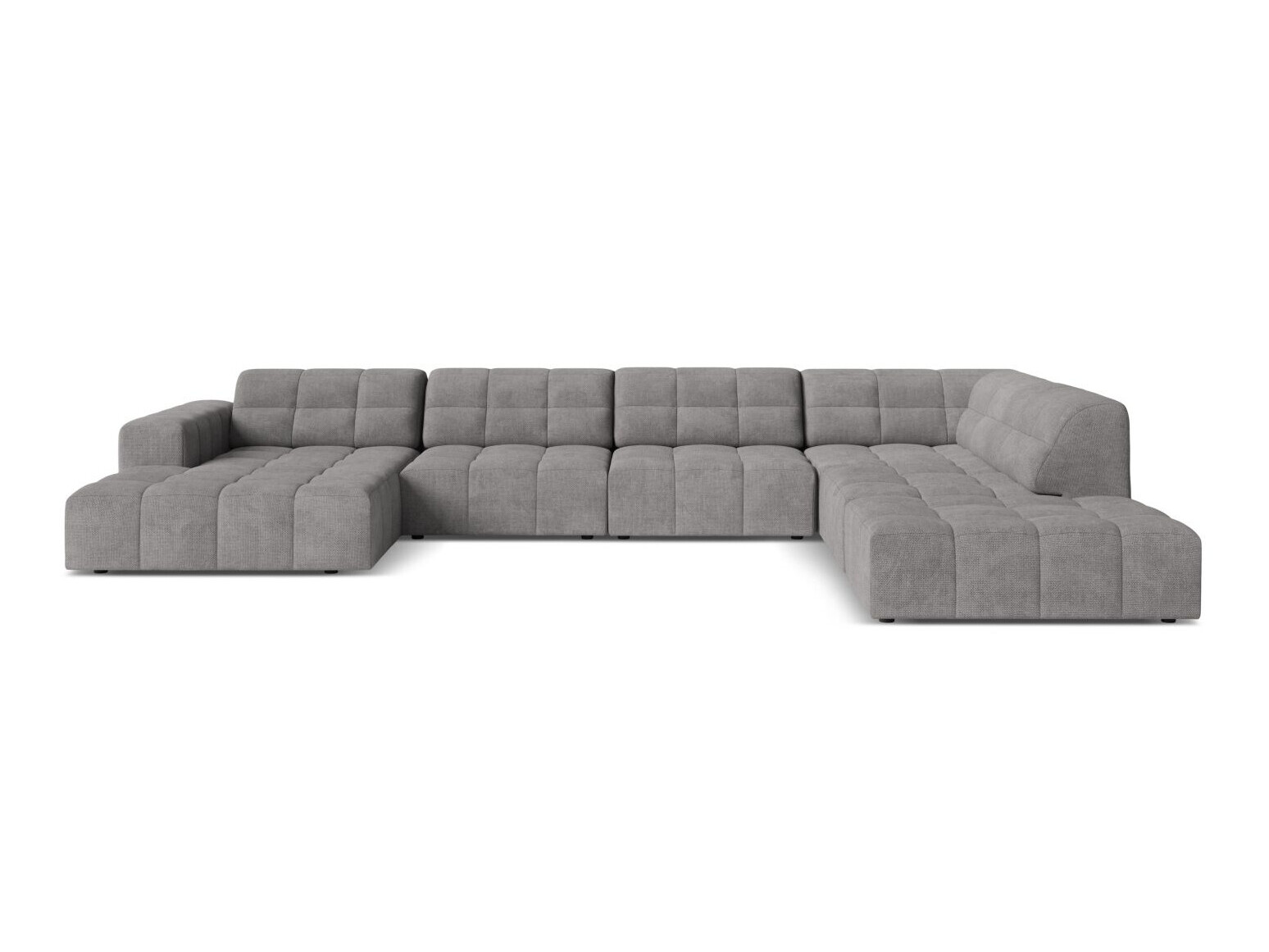 Ecksofa Venenoe 111 (Eden 18 Grau)