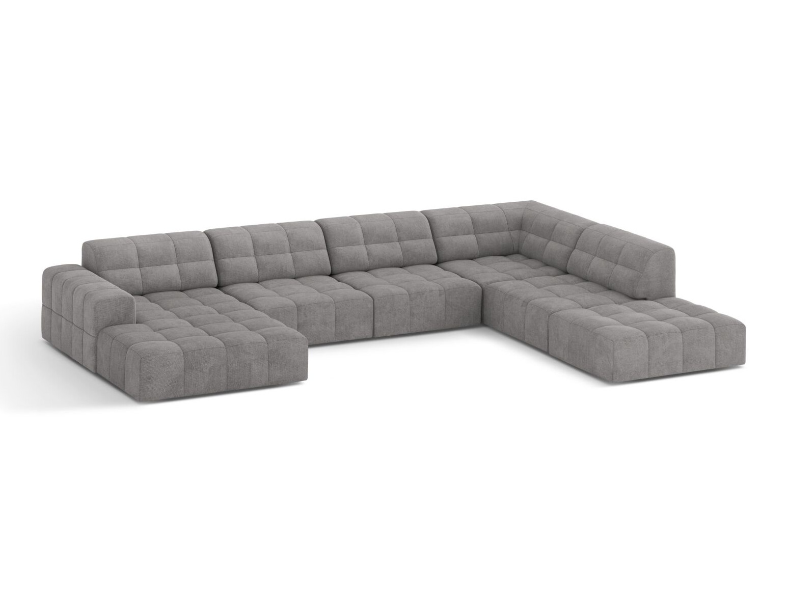 Ecksofa Venenoe 111 (Eden 18 Grau)