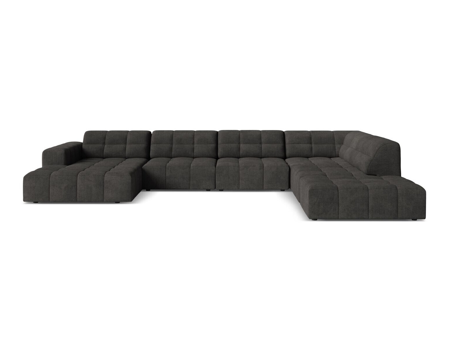 Ecksofa Venenoe 111 (Eden 20 Graphit)