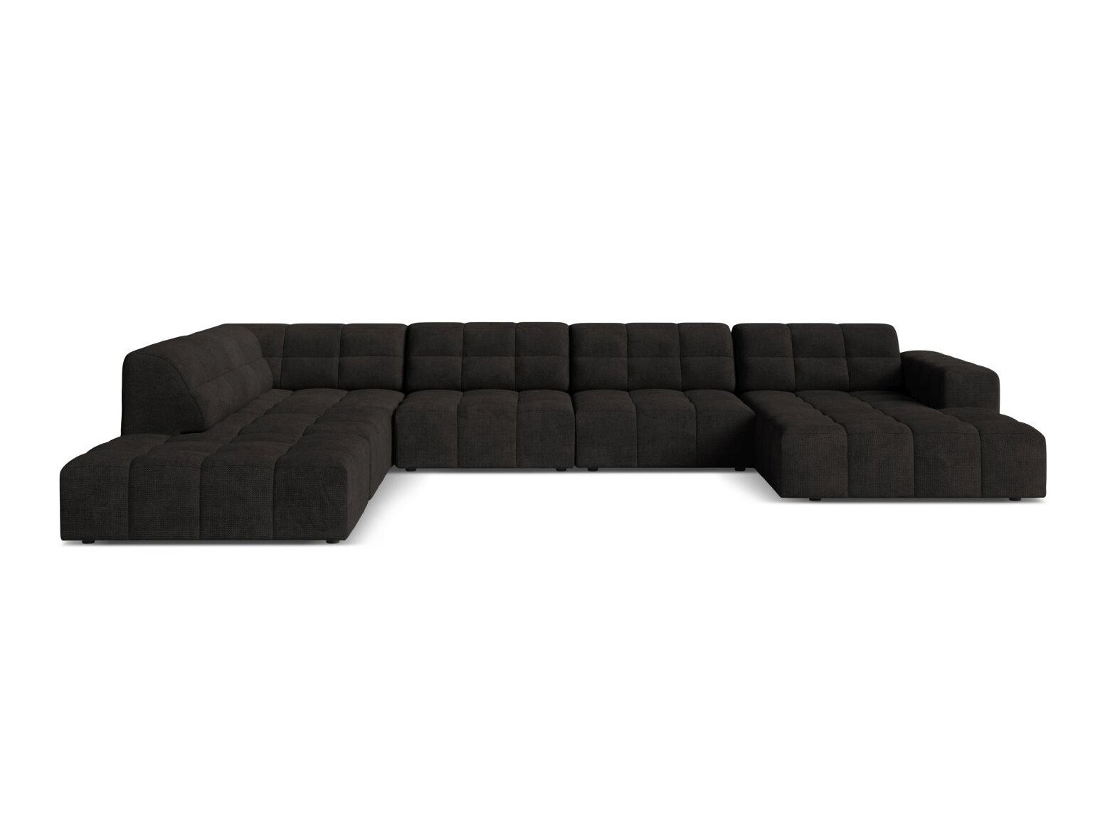 Ecksofa Venenoe 111 (Eden 21 Schwarz)
