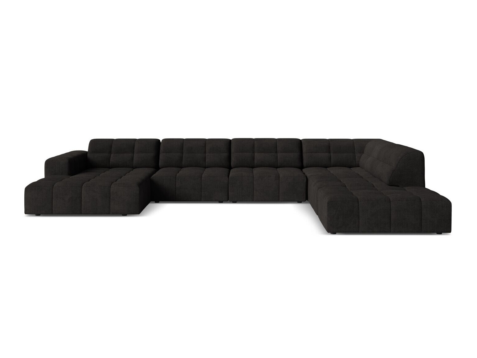 Ecksofa Venenoe 111 (Eden 21 Schwarz)